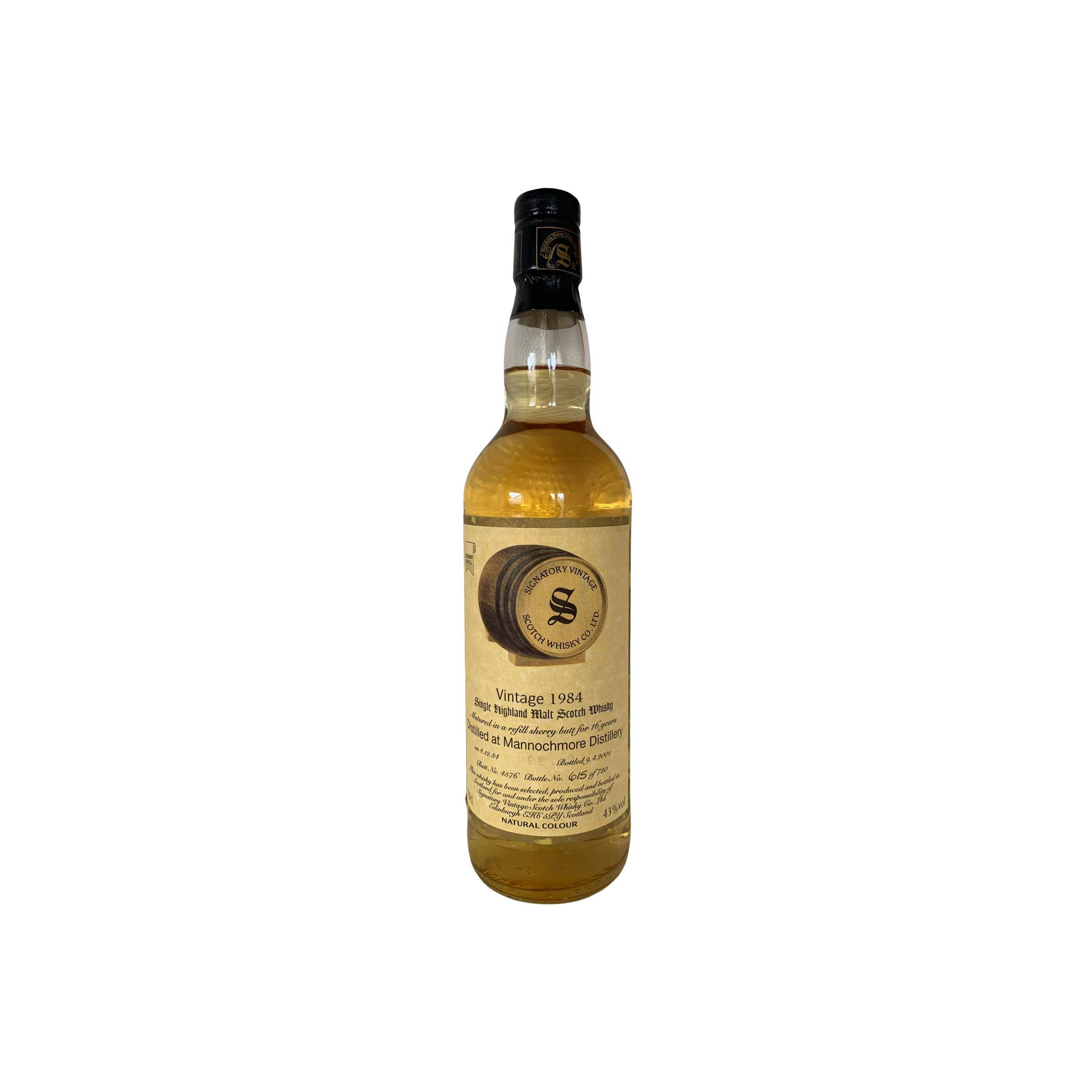 Mannochmore Vintage Collection 1984 16 Years Single Malt Whisky