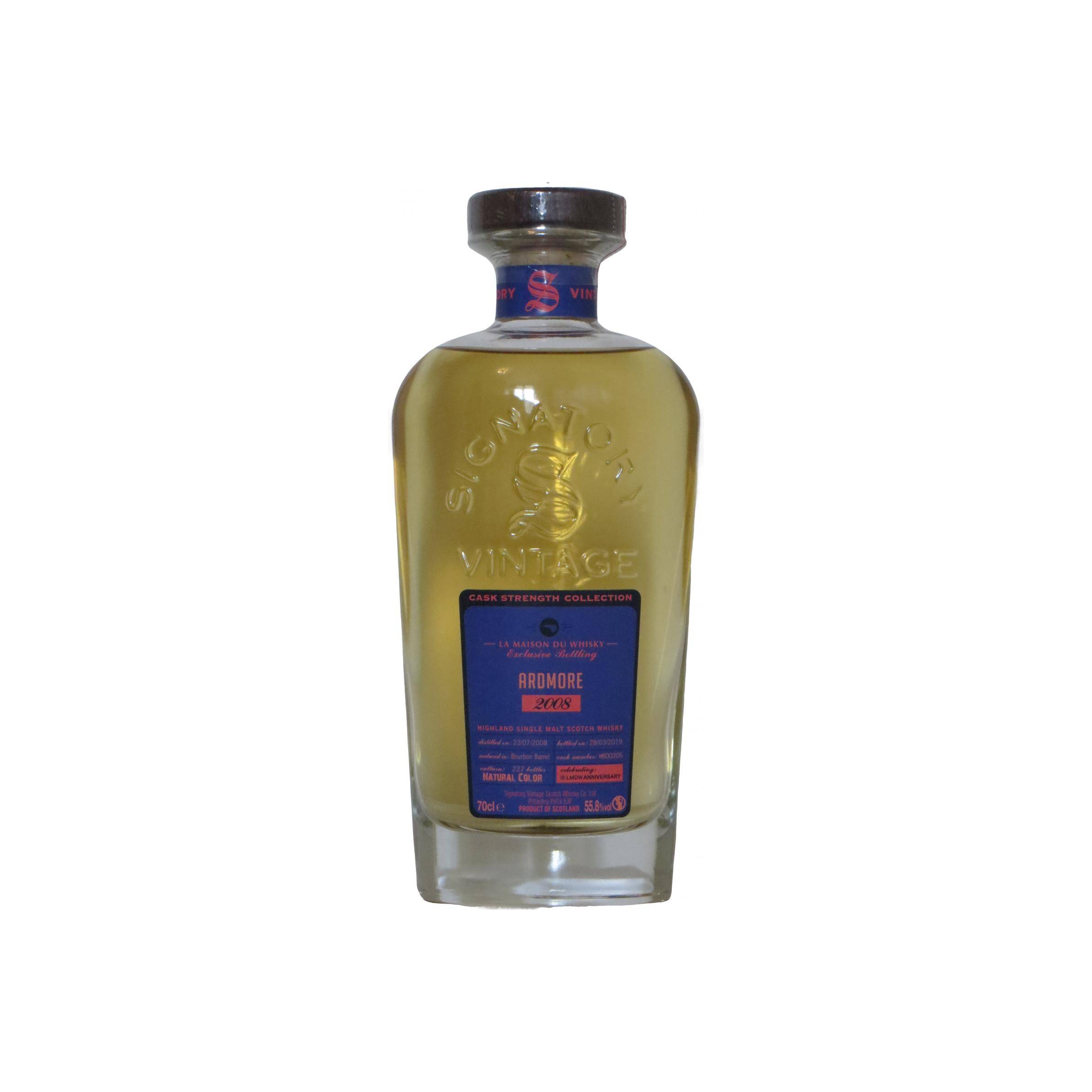 Ardmore Cask Strength Collection 2008 10 Years Single Malt Whisky