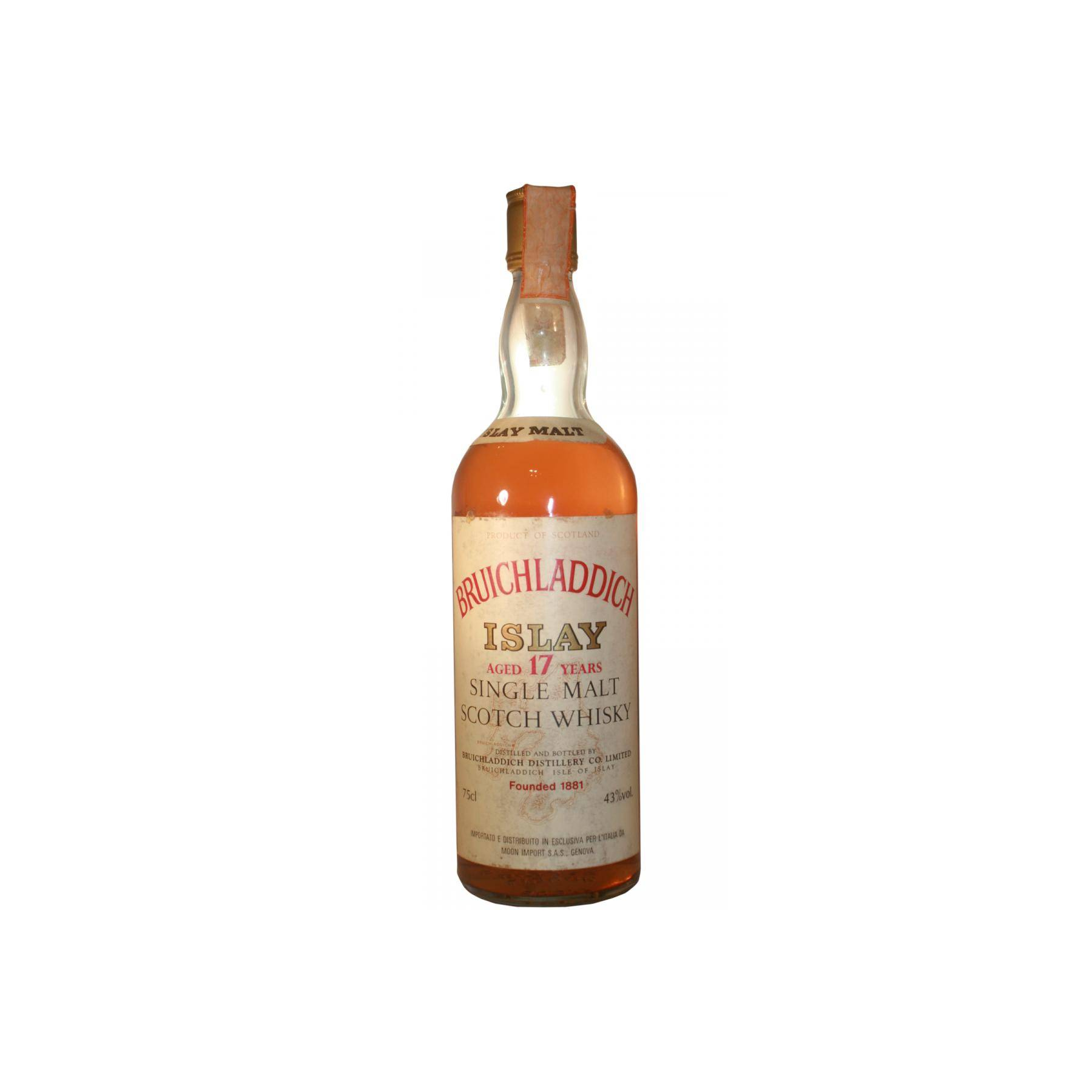 Bruichladdich 1964 17 Years Single Malt Whisky