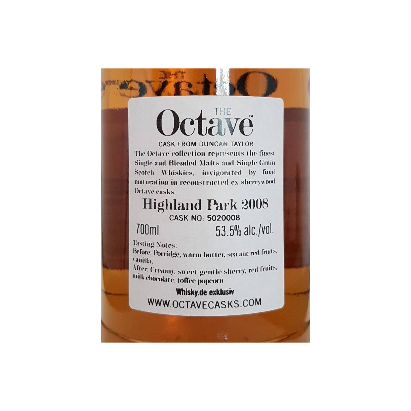 Highland Park The Octave 2008 10 Years Single Malt Whisky 3