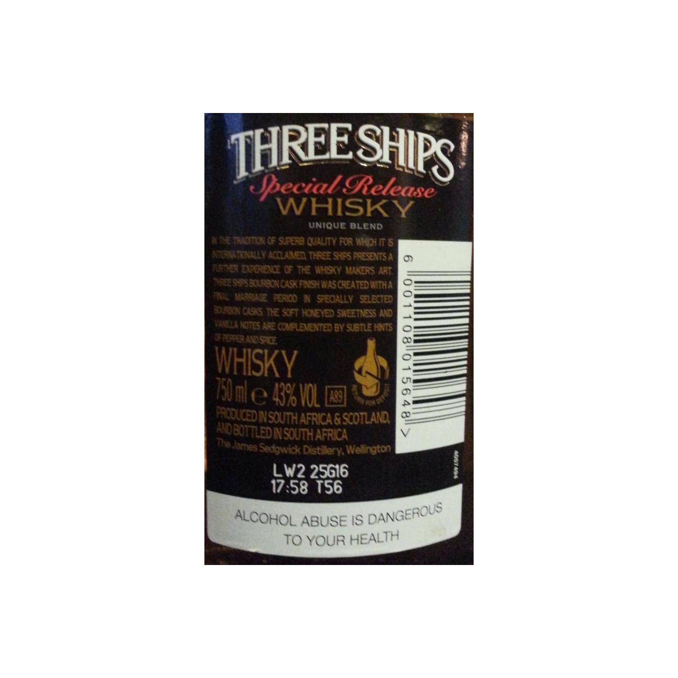 Three Ships Bourbon Cask Finish 2