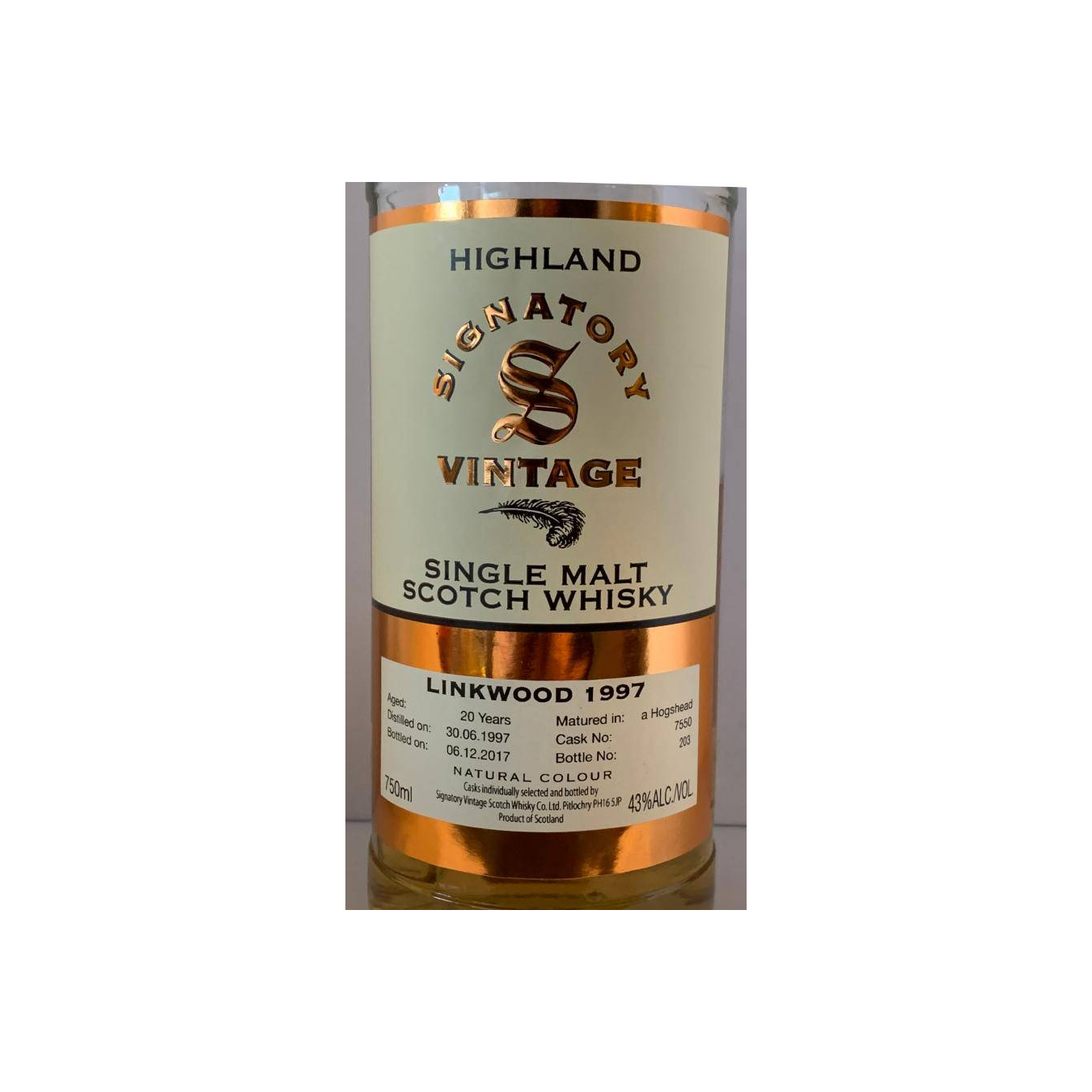 Linkwood Vintage Collection 1997 20 Years Single Malt Whisky