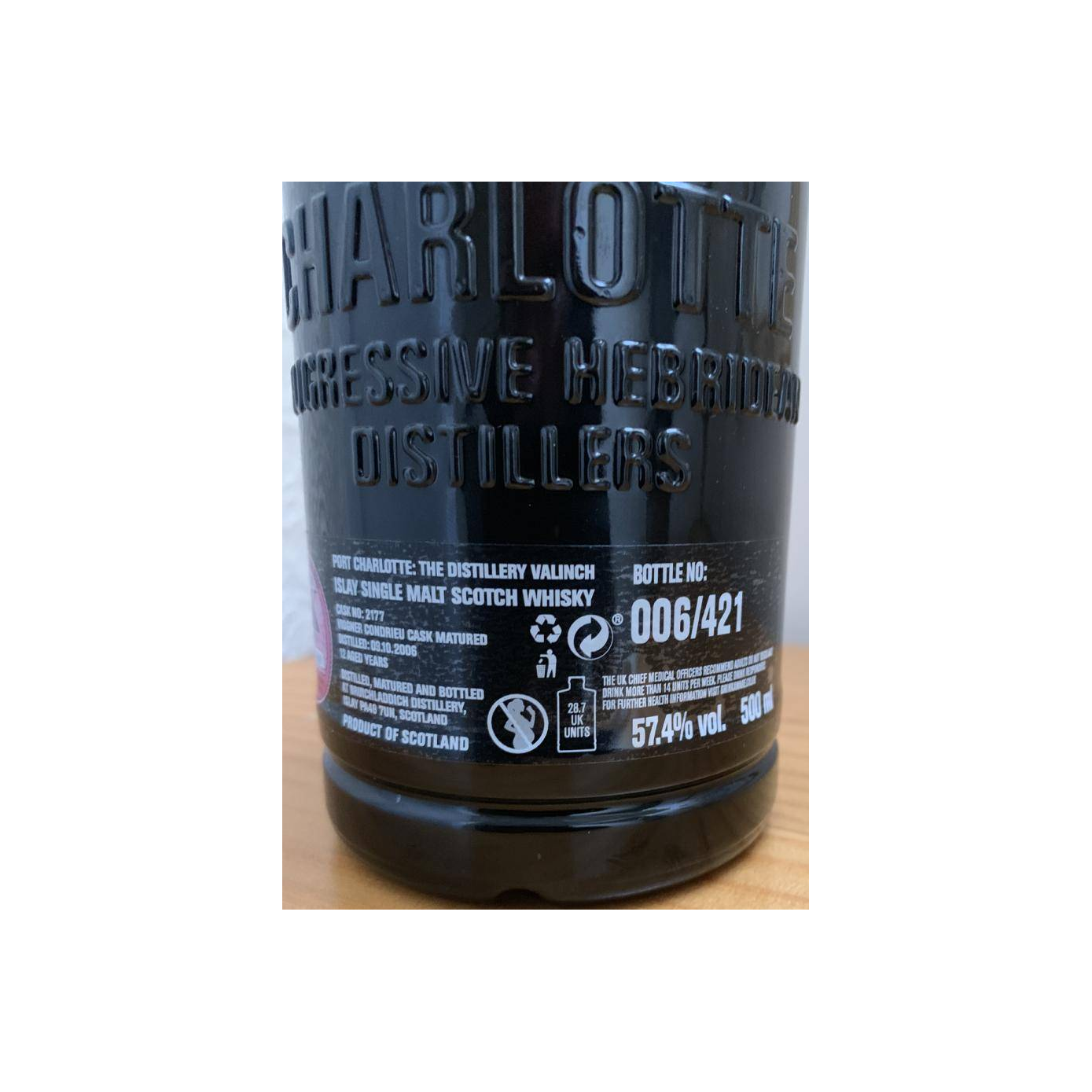 Port Charlotte 2006 12 Years Single Malt Whisky 3