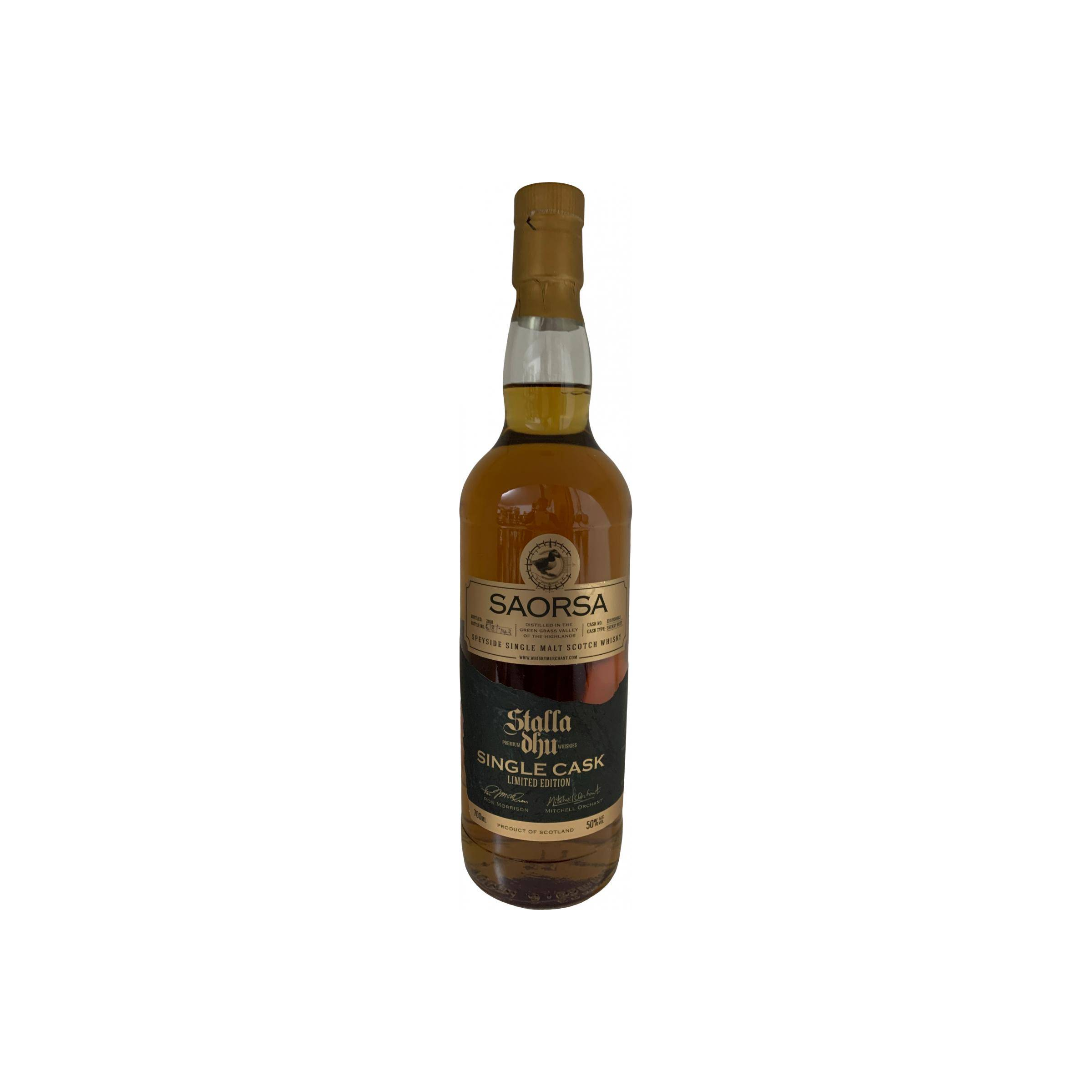 Speyside Single Malt Scotch Whisky Saorsa SDW