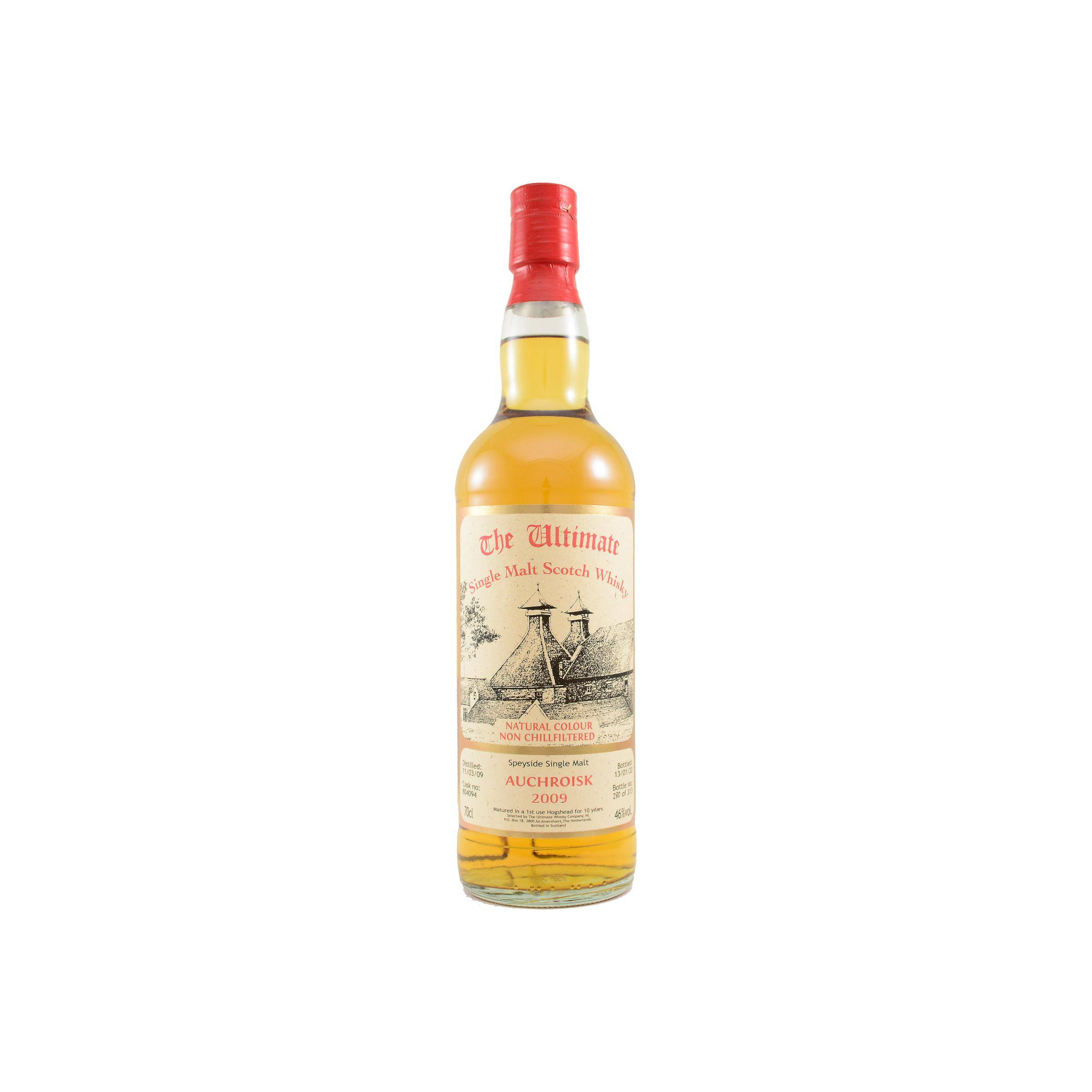 Auchroisk The Ultimate 2009 10 Years Single Malt Whisky