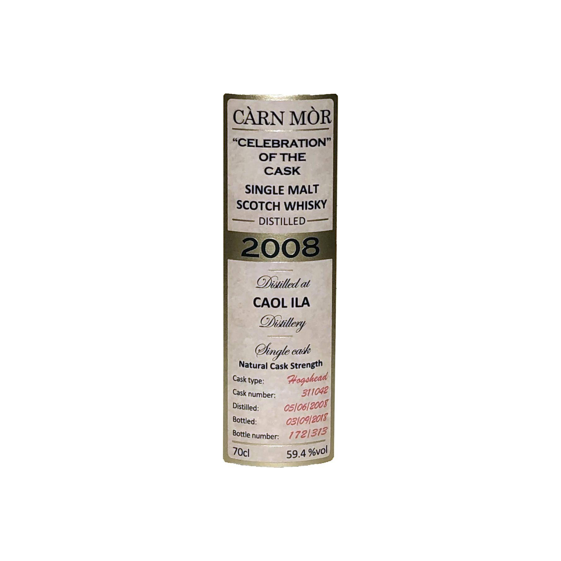 Caol Ila 2008 10 Years Single Malt Whisky 2