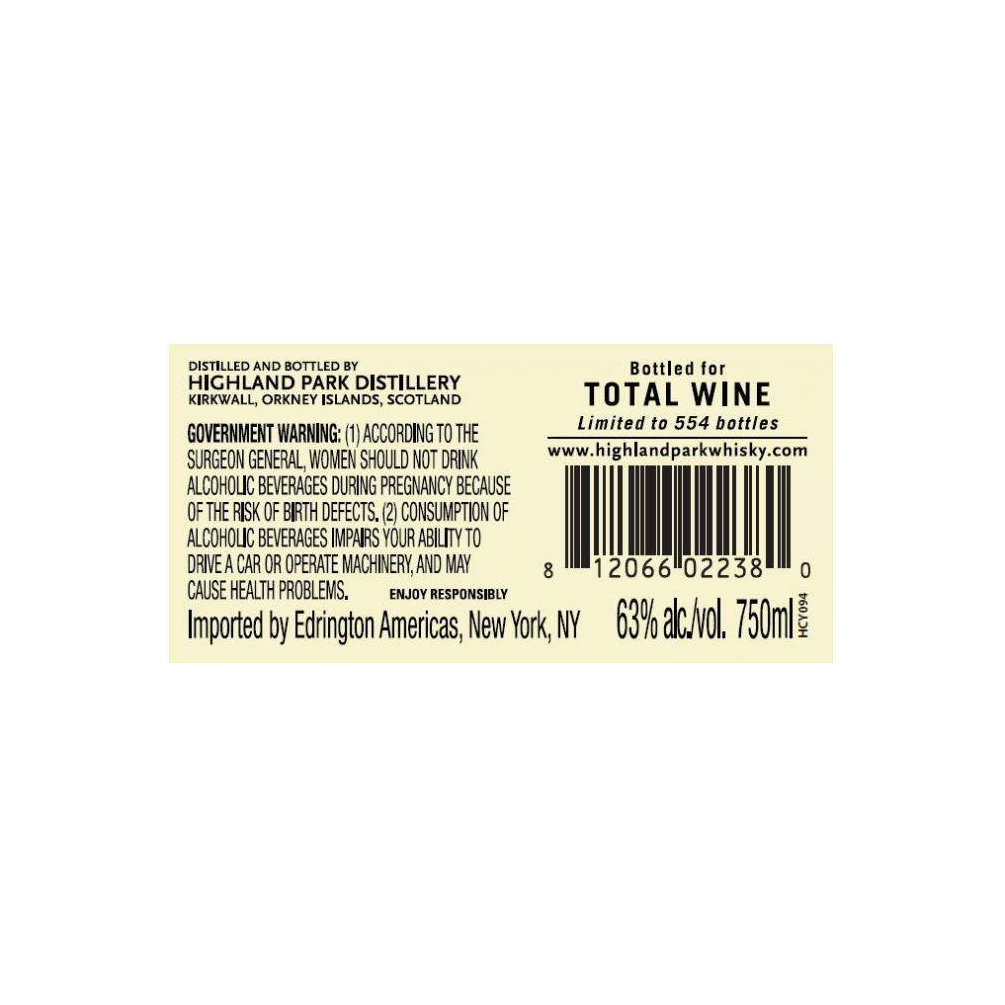 Highland Park Single Cask 2004 13 Years Single Malt Whisky 2