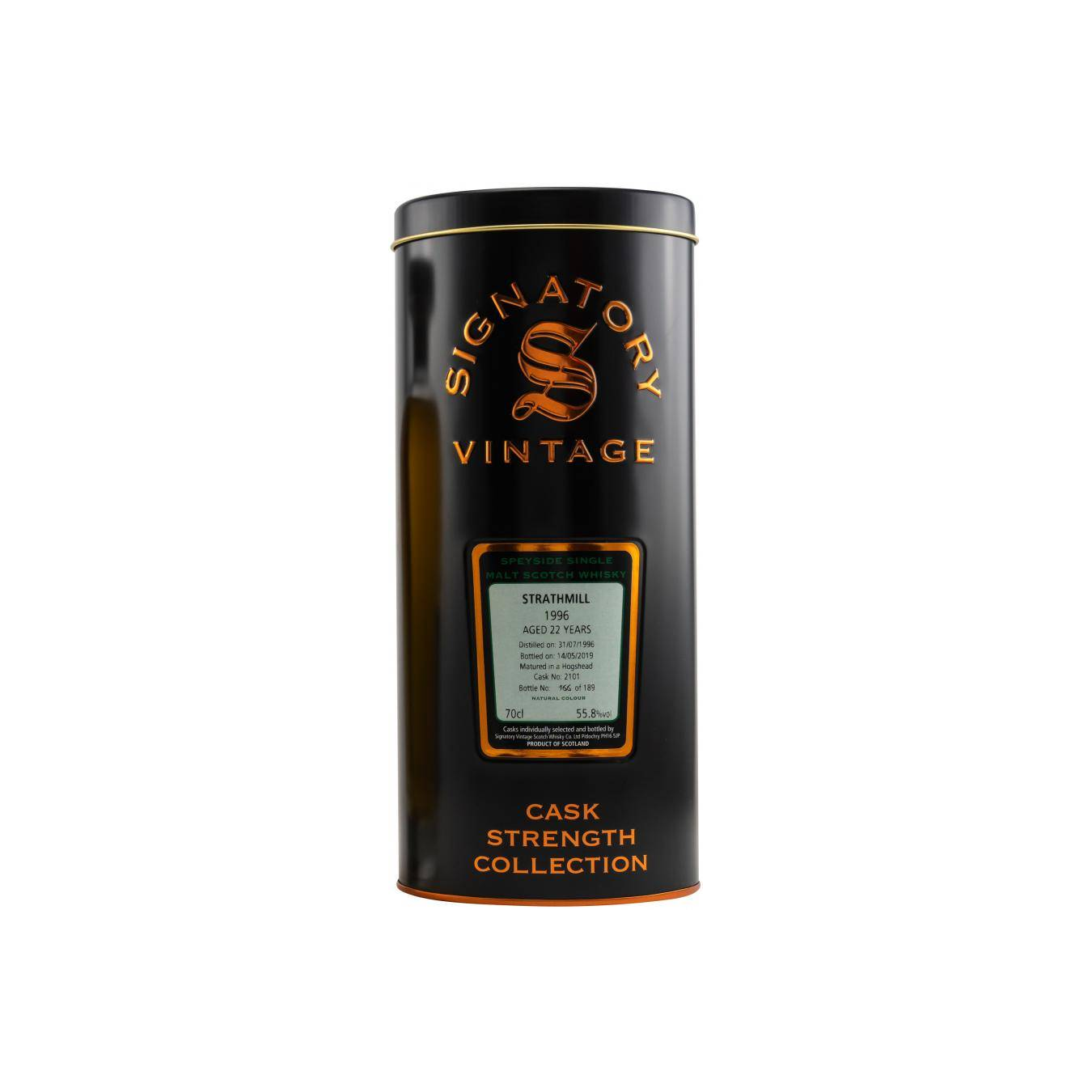 Strathmill Cask Strength Collection 1996 22 Years Single Malt Whisky 2