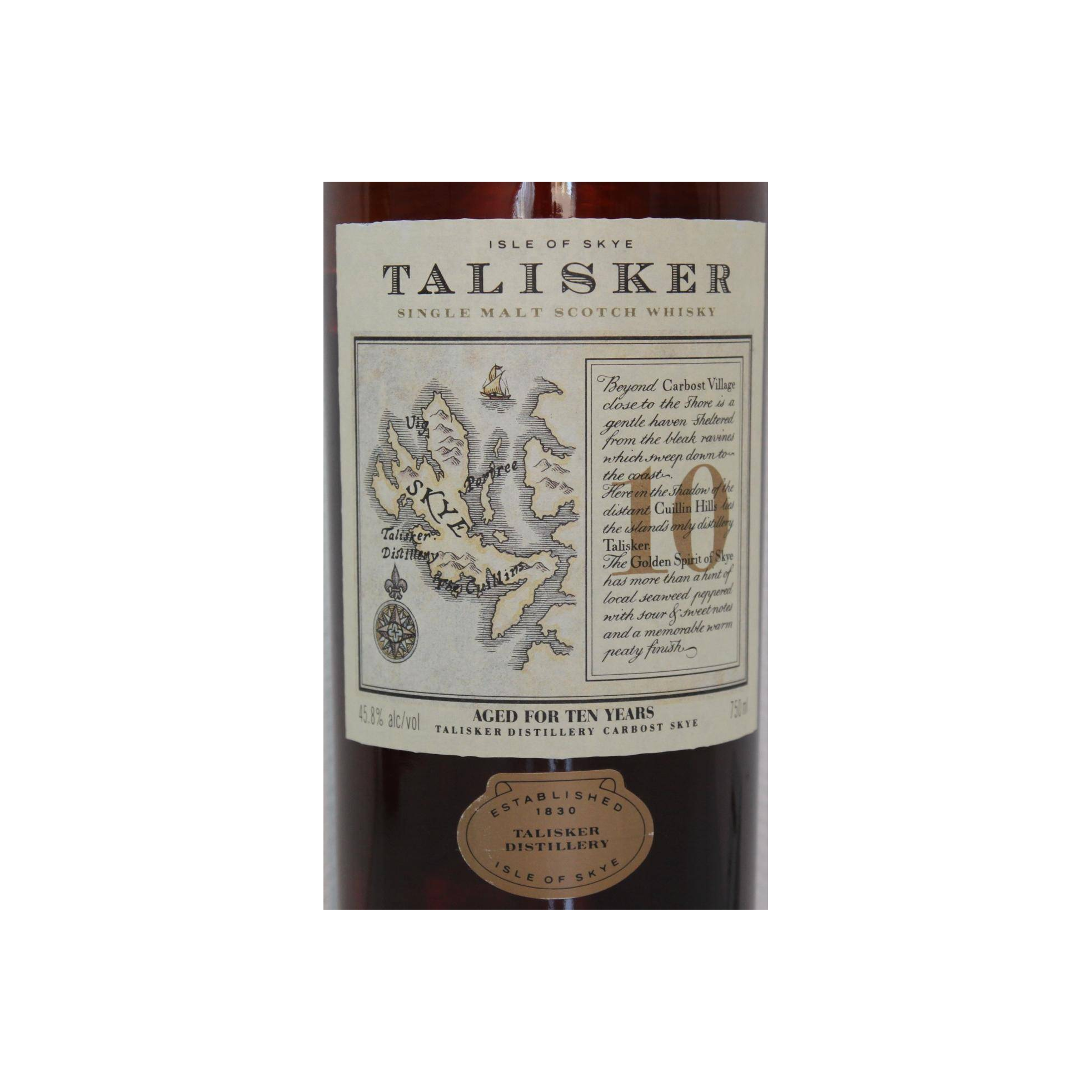 Talisker 10 Years Single Malt Whisky 2