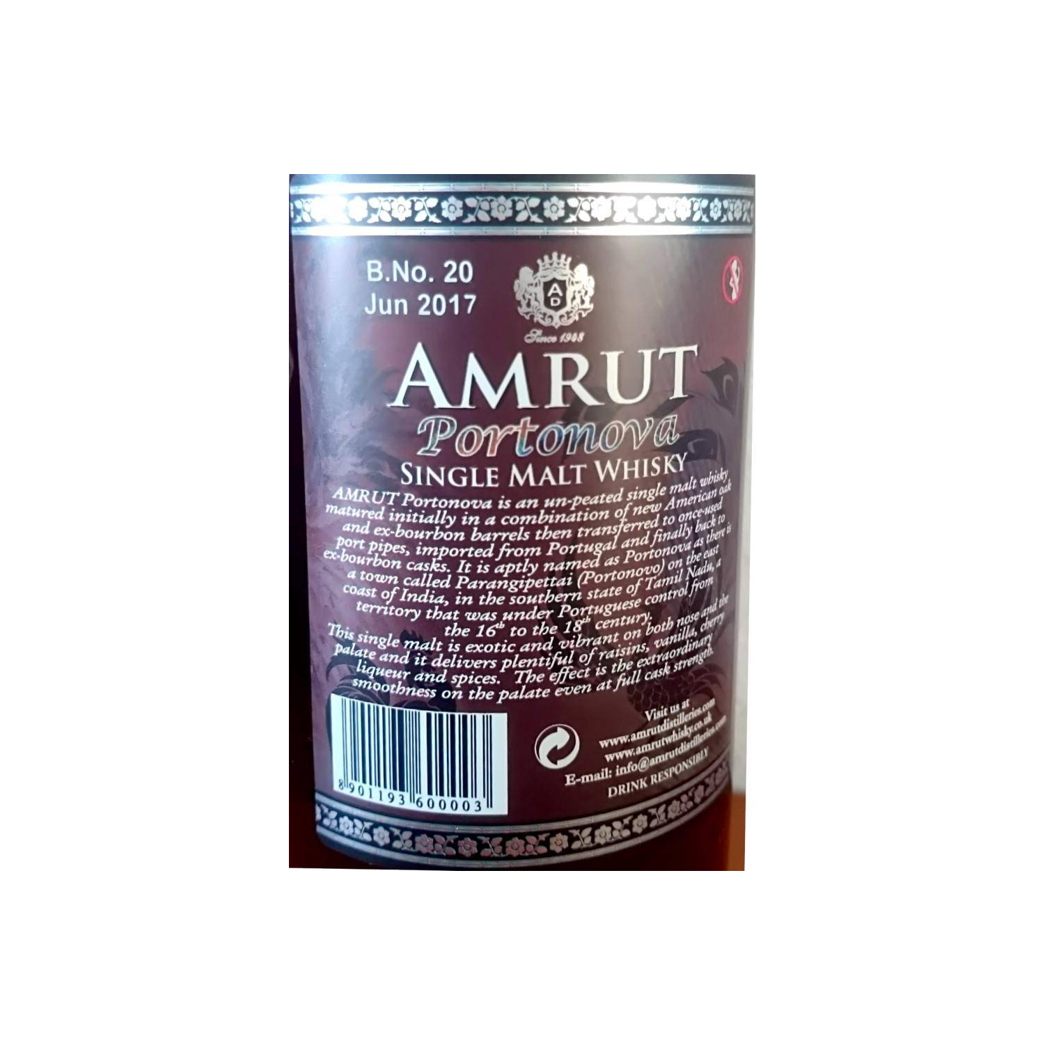 Amrut Single Malt Whisky 3