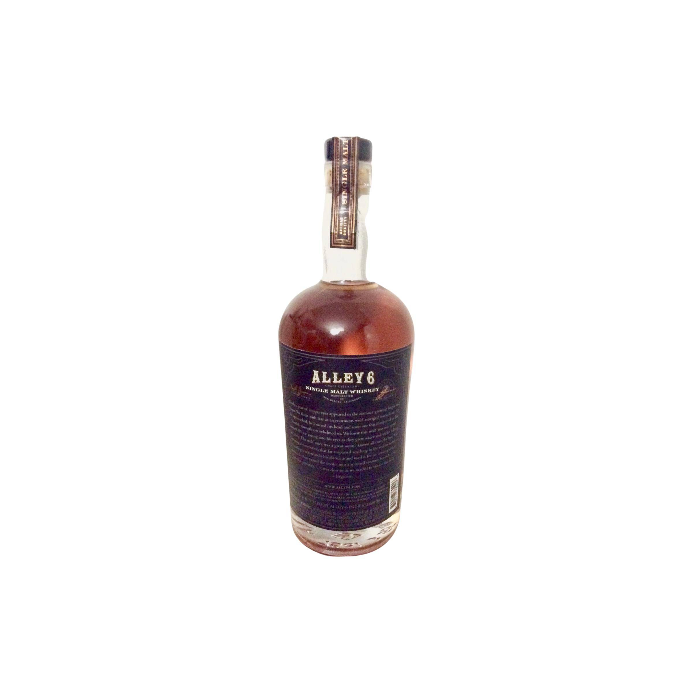 Alley 6 Single Malt Whiskey 2
