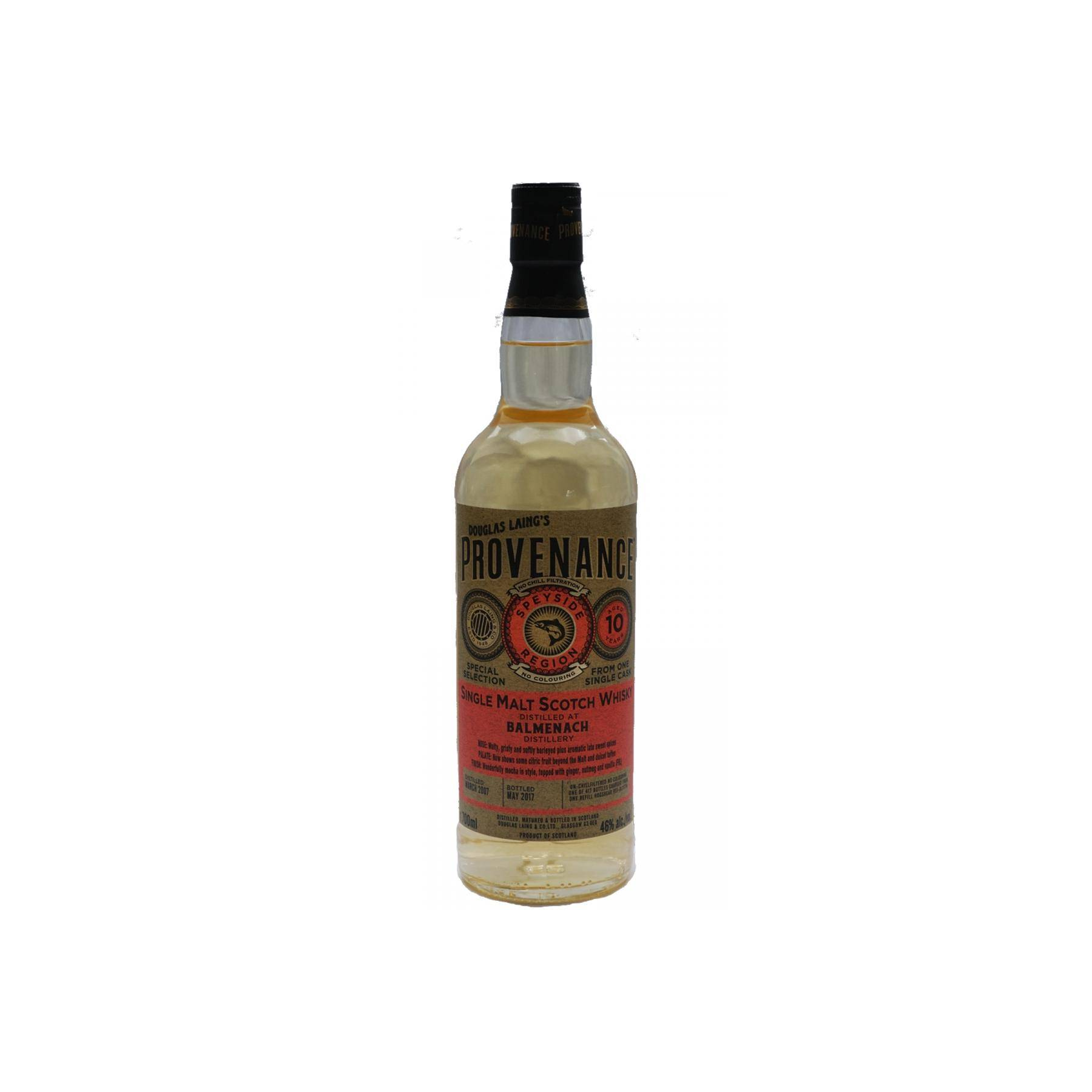 Balmenach 2007 10 Years Single Malt Whisky