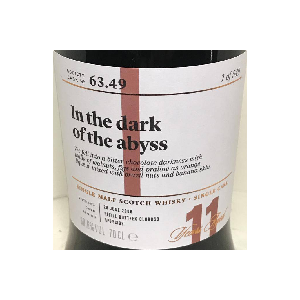 The Scotch Malt Whisky Society 2006 11 Years Single Malt Whisky 2