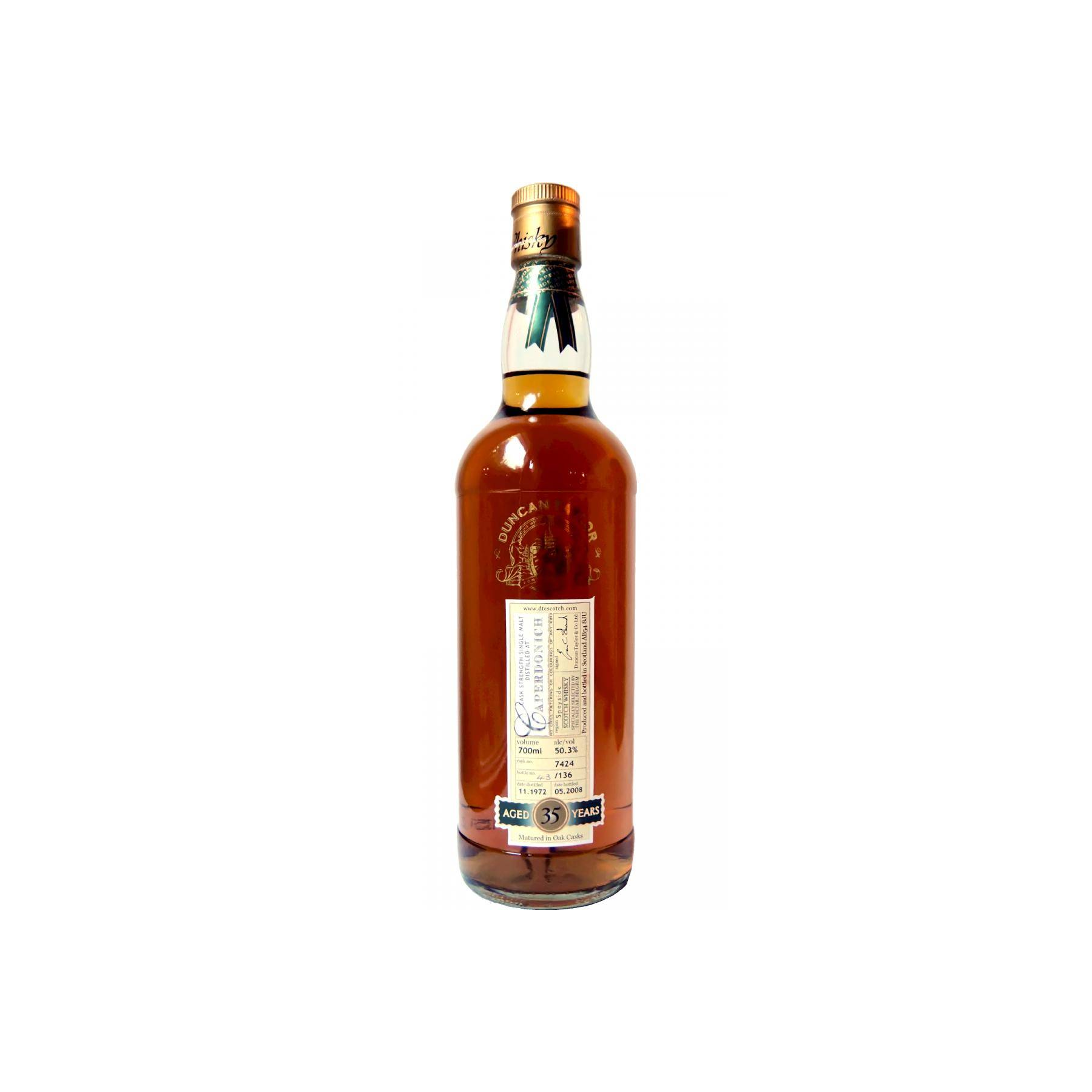 Caperdonich Rare Auld 1972 35 Years Single Malt Whisky