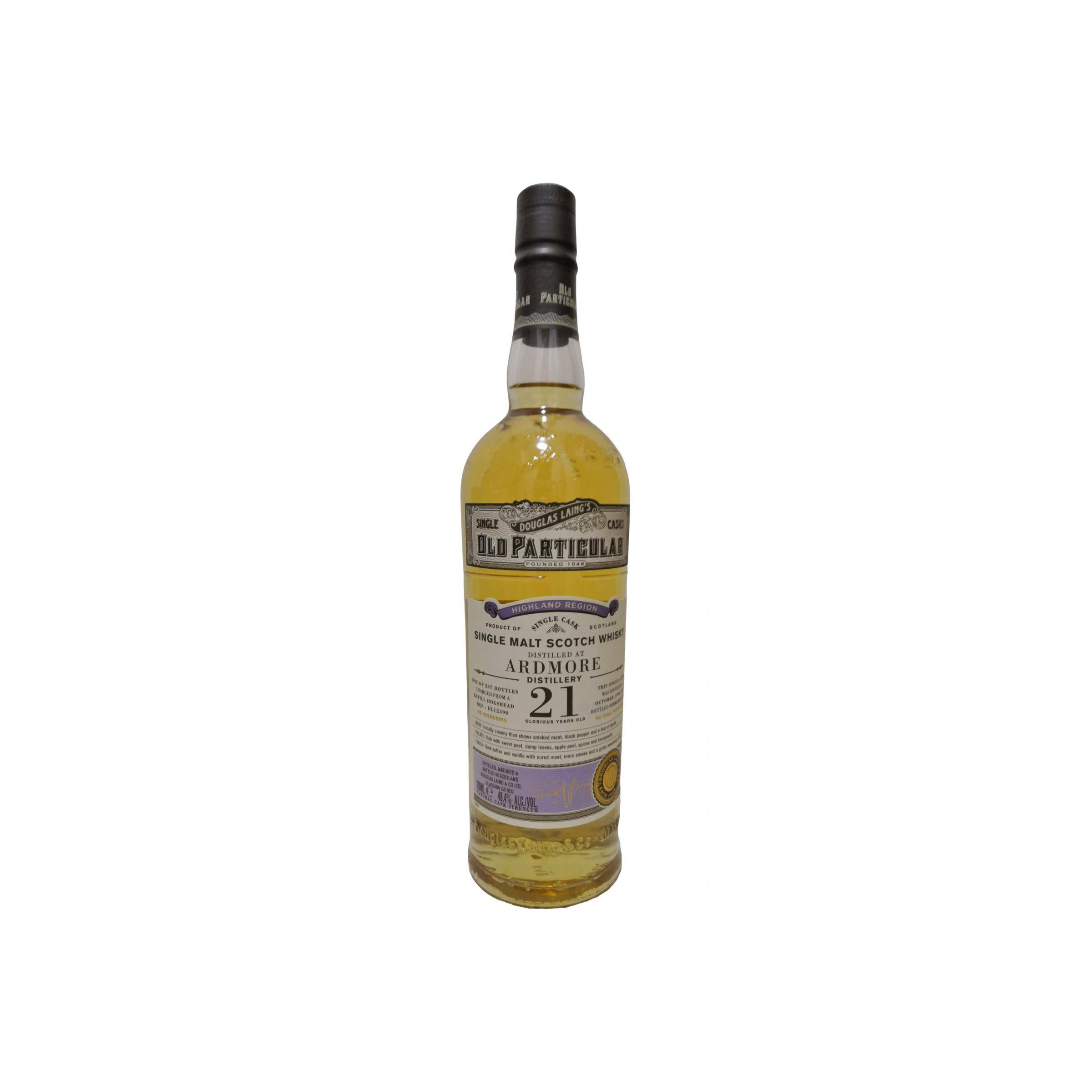 Ardmore 1996 21 Years Single Malt Whisky