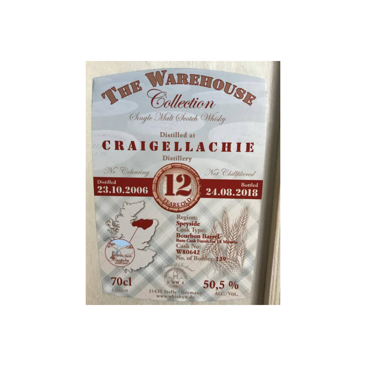 Craigellachie 2006 12 Years Single Malt Whisky 2