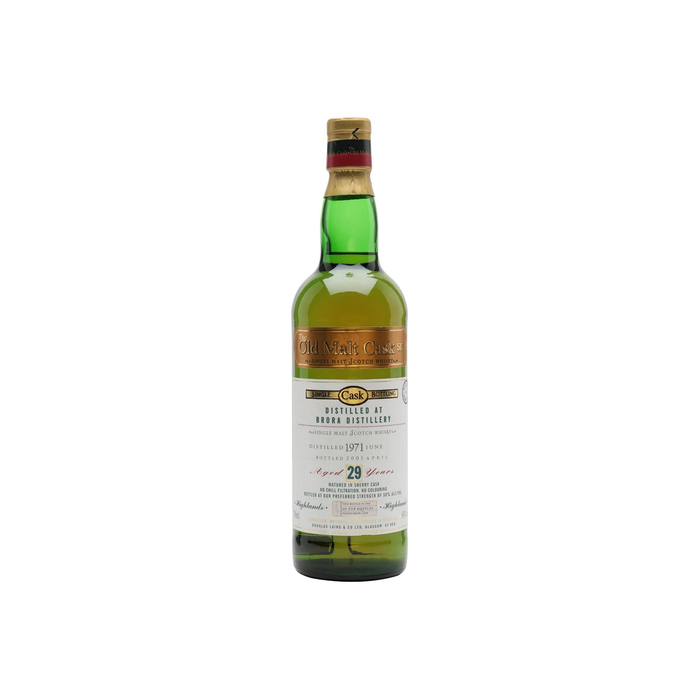 Brora Old Malt Cask 1971 29 Years Single Malt Whisky