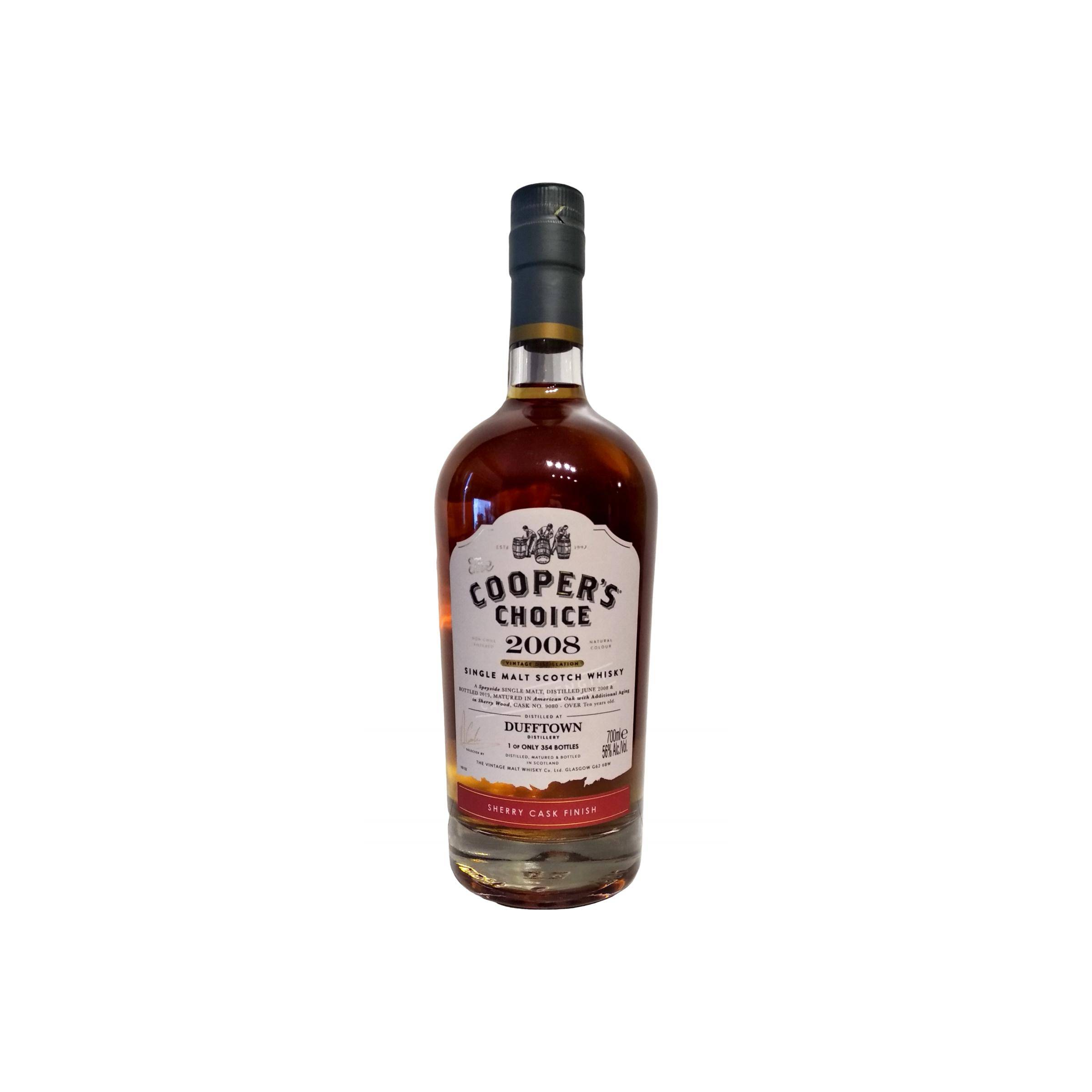 Dufftown The Cooper's Choice 2008 10 Years Single Malt Whisky