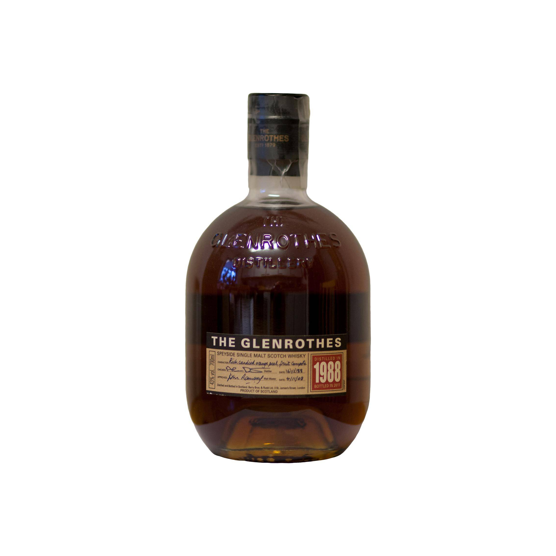 The Glenrothes 1988 22 Years Single Malt Whisky 2