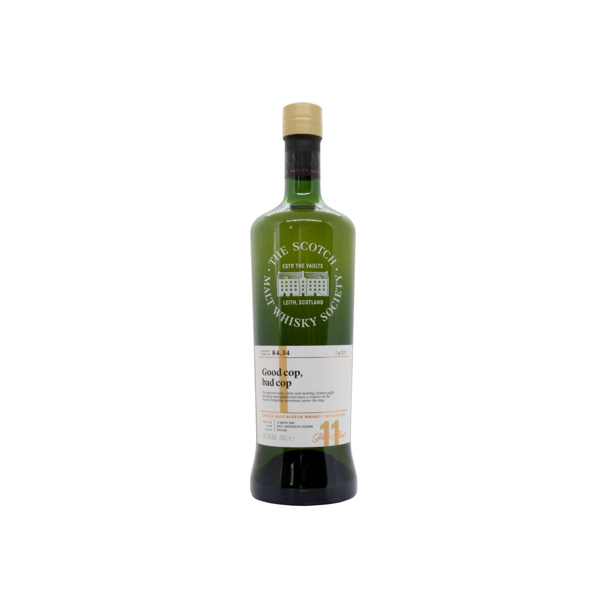 The Scotch Malt Whisky Society 2008 11 Years Single Malt Whisky