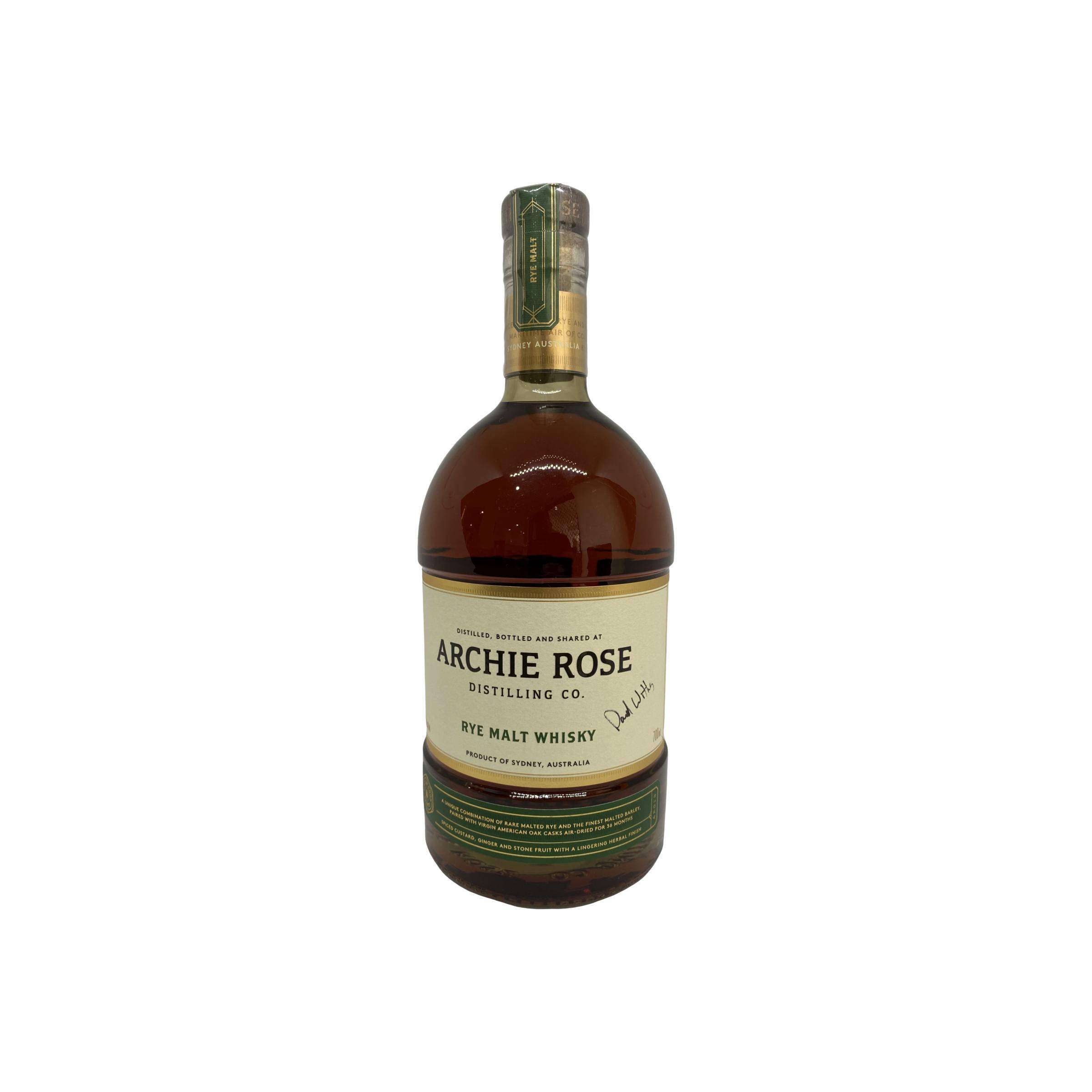 Archie Rose Rye Malt Whisky