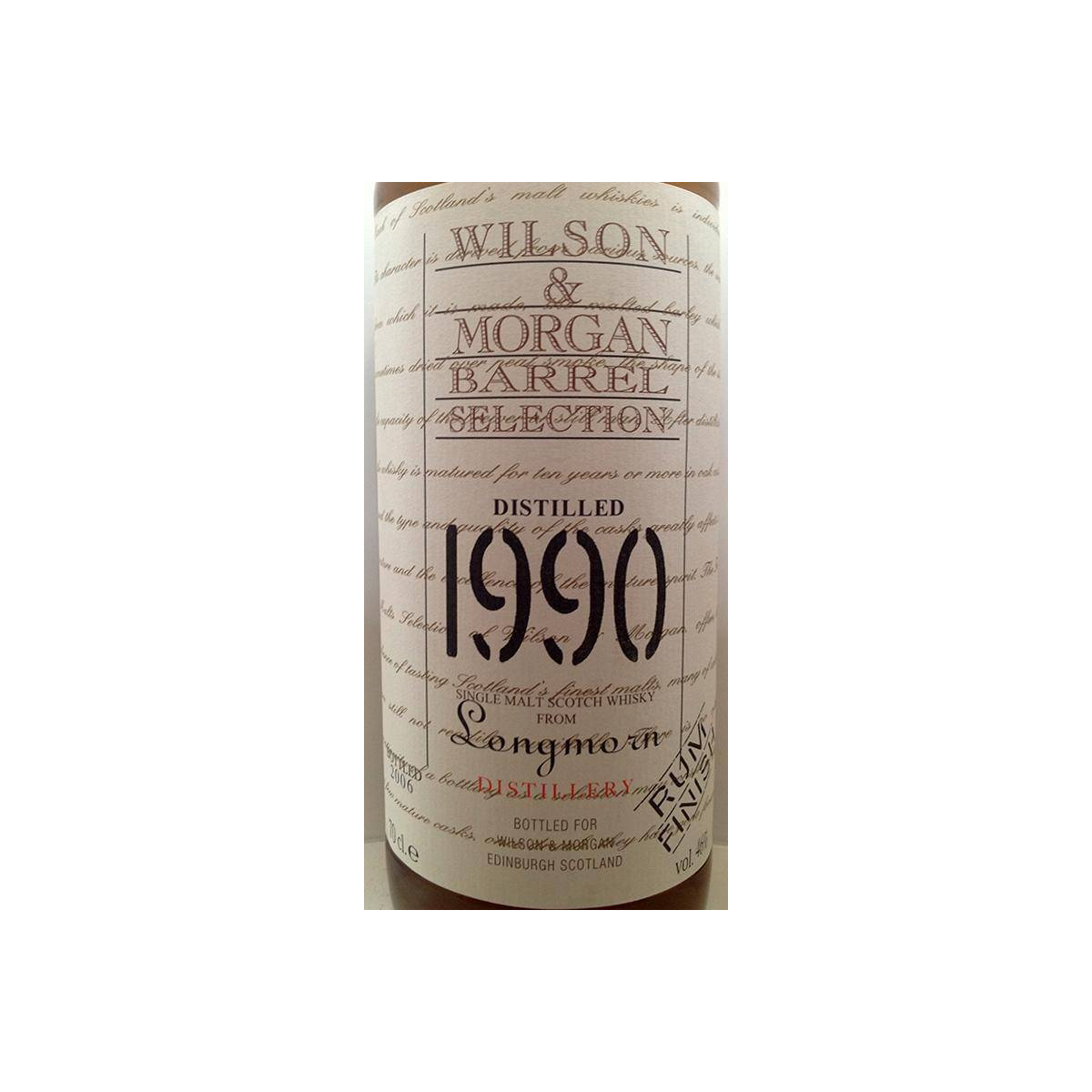 Longmorn Barrel Selection 1990 16 Years Single Malt Whisky 2