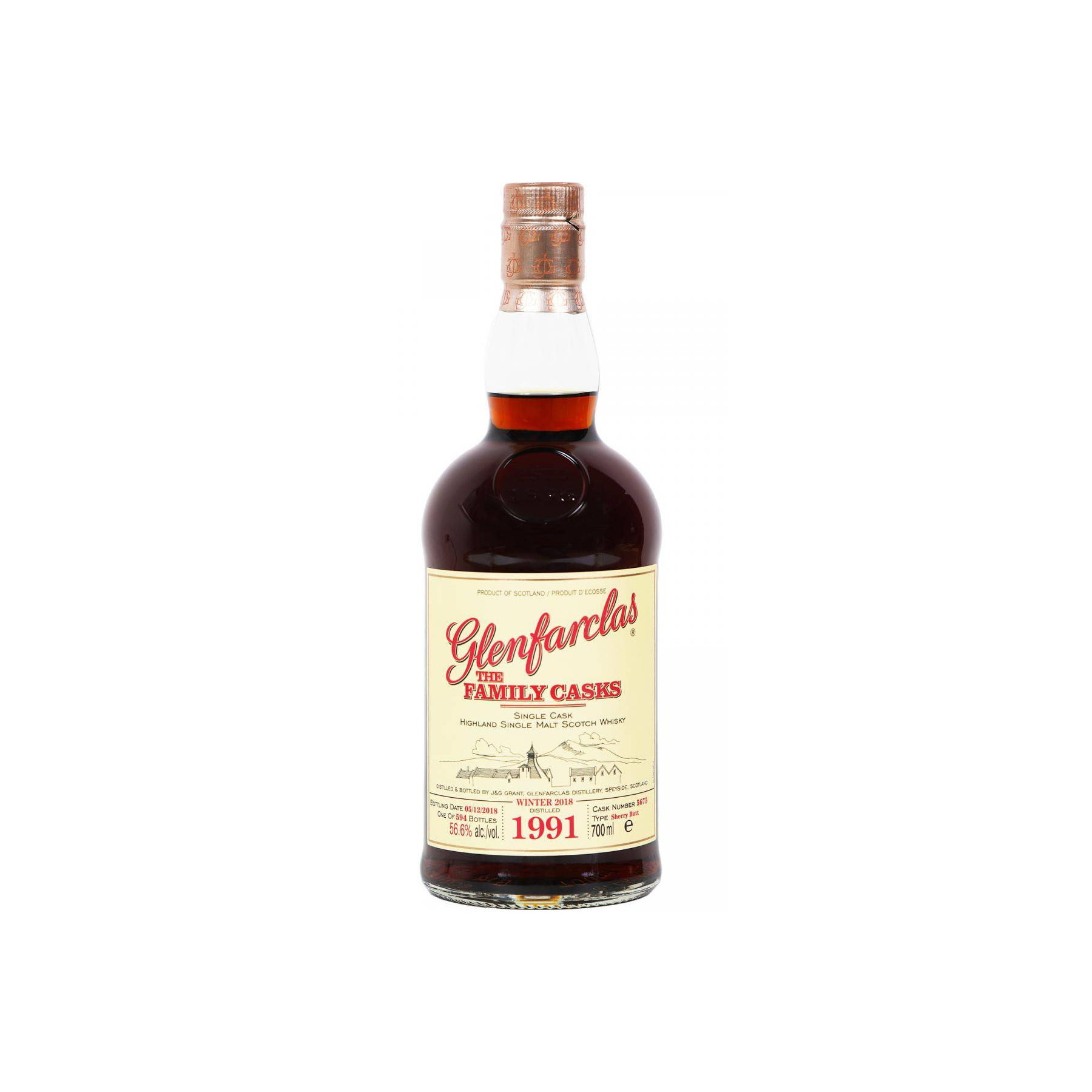 Glenfarclas 1991 27 Years Single Malt Whisky