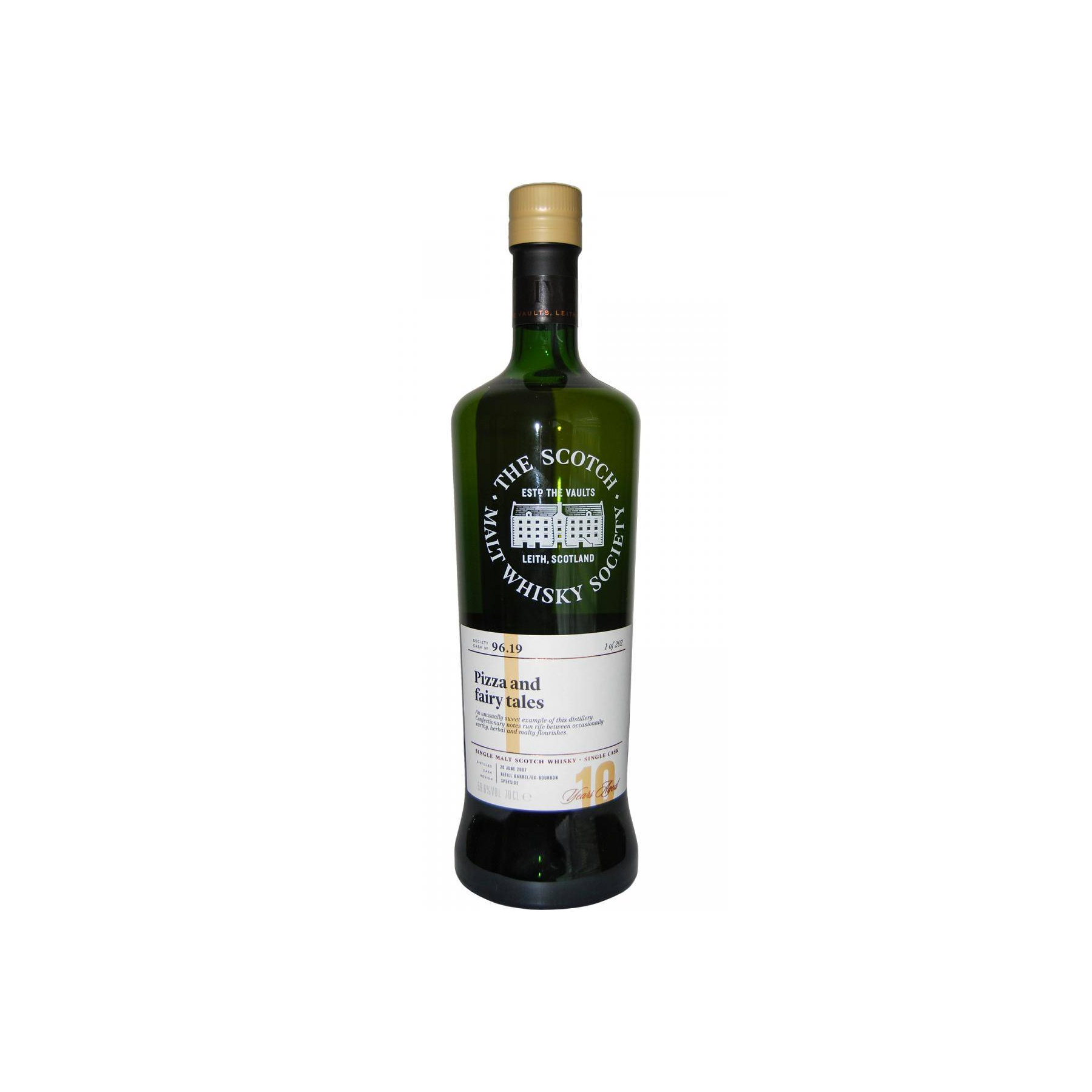 The Scotch Malt Whisky Society 2007 10 Years Single Malt Whisky