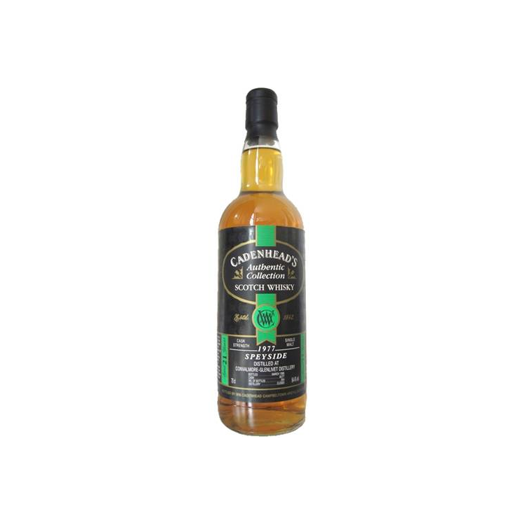 Convalmore Authentic Collection 1977 21 Years Single Malt Whisky