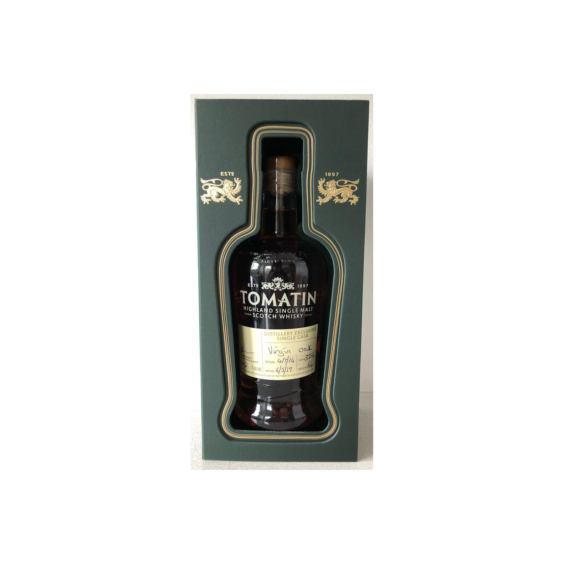 Tomatin 2014 4 Years Single Malt Whisky 2