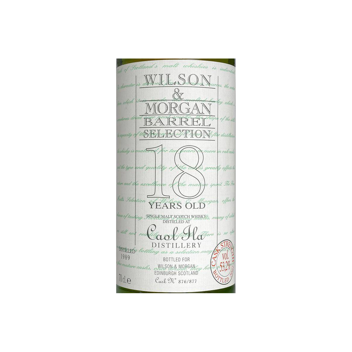 Caol Ila 1989 18 Years Single Malt Whisky 2