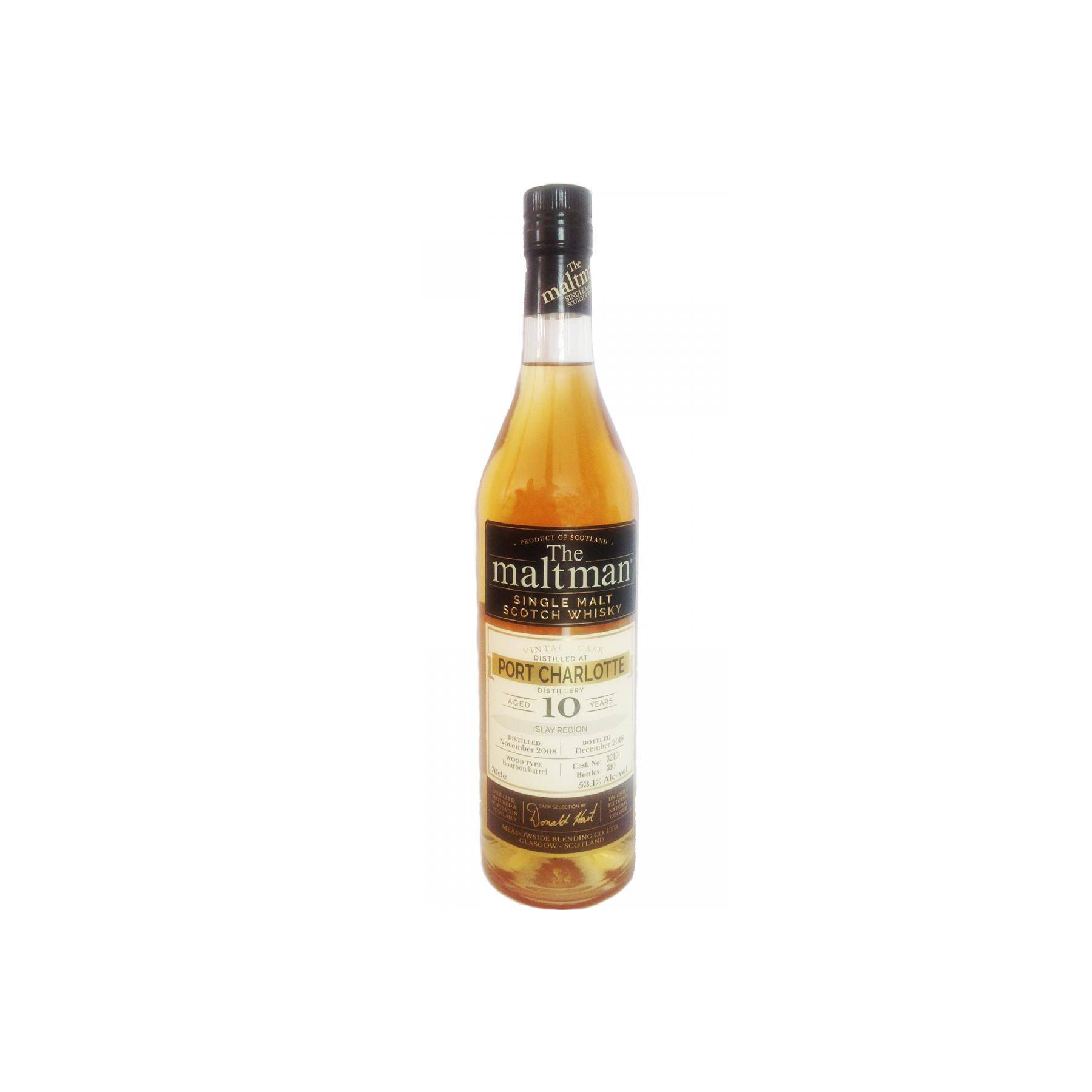 Bruichladdich 2008 10 Years Single Malt Whisky