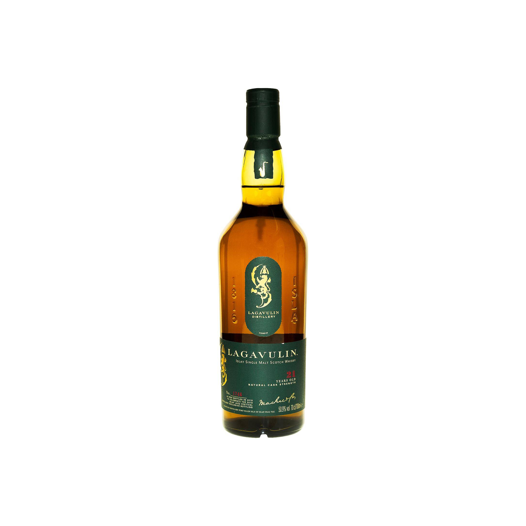 Lagavulin 21 Years Single Malt Whisky