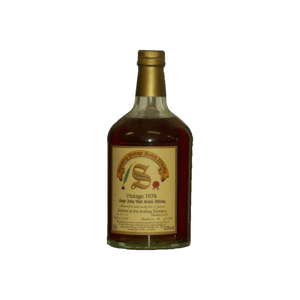 Ardbeg Vintage Collection - Dumpy 1974 17 Years Single Malt Whisky