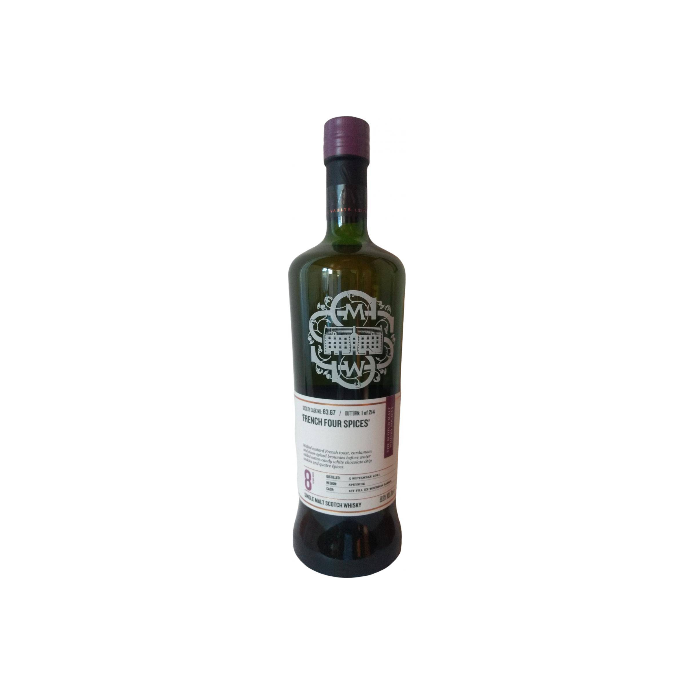 The Scotch Malt Whisky Society 2011 8 Years Single Malt Whisky