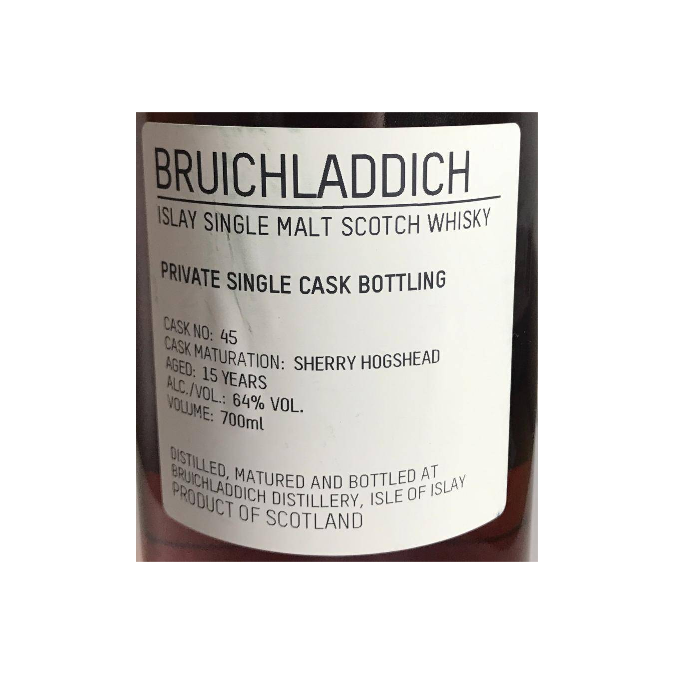 Bruichladdich 2004 15 Years Single Malt Whisky 3