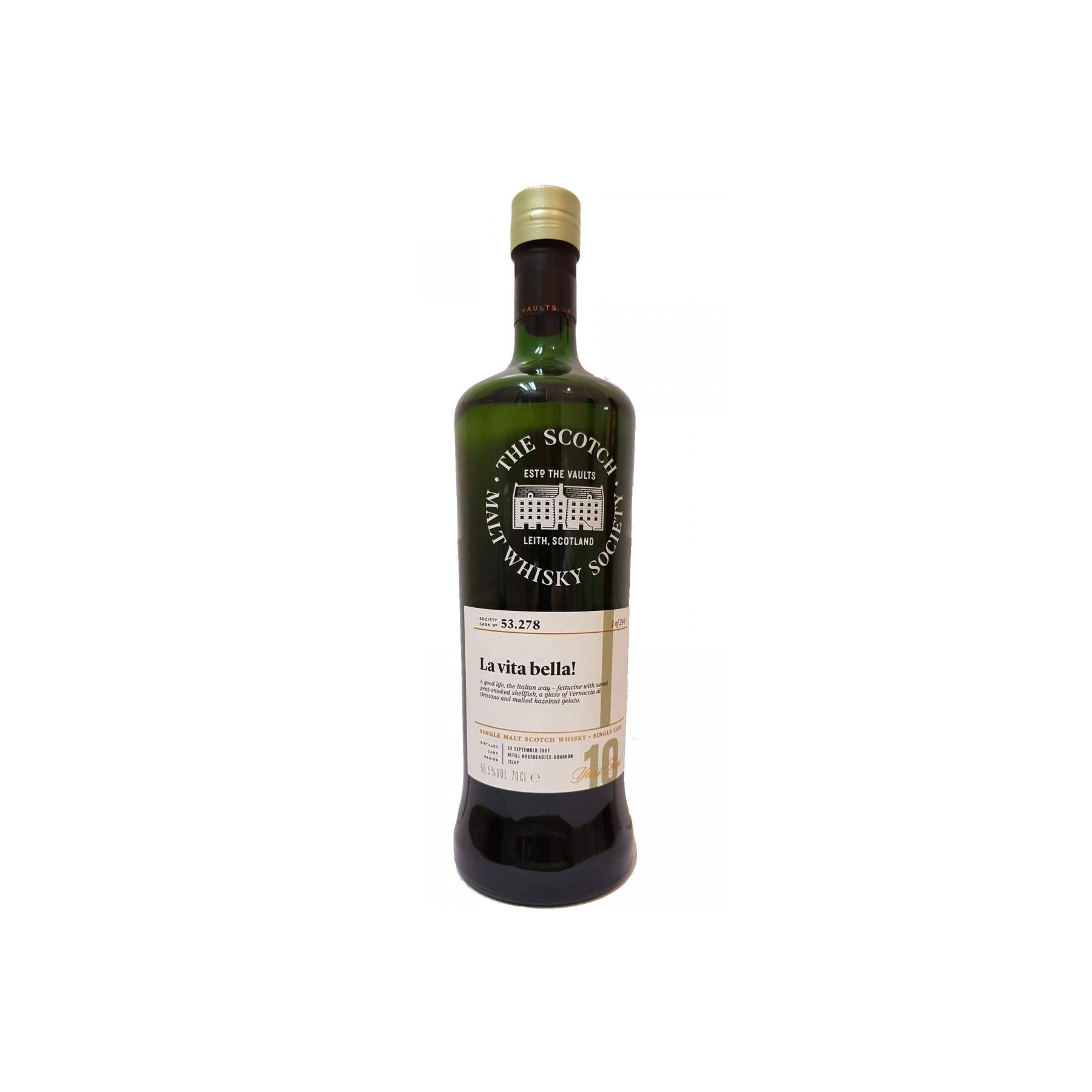 The Scotch Malt Whisky Society 2007 10 Years Single Malt Whisky