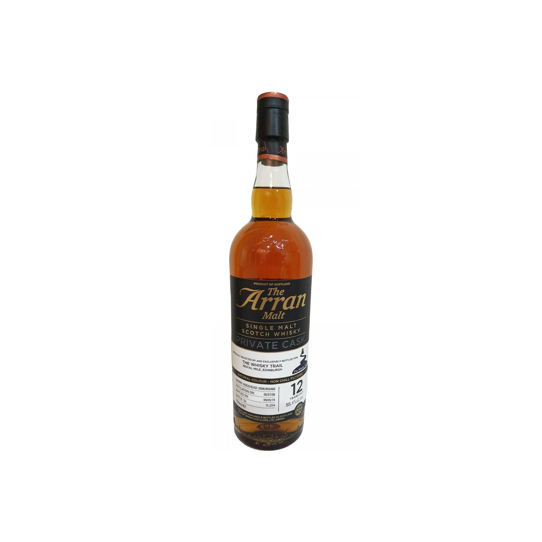 Arran Private Cask 2006 12 Years Single Malt Whisky