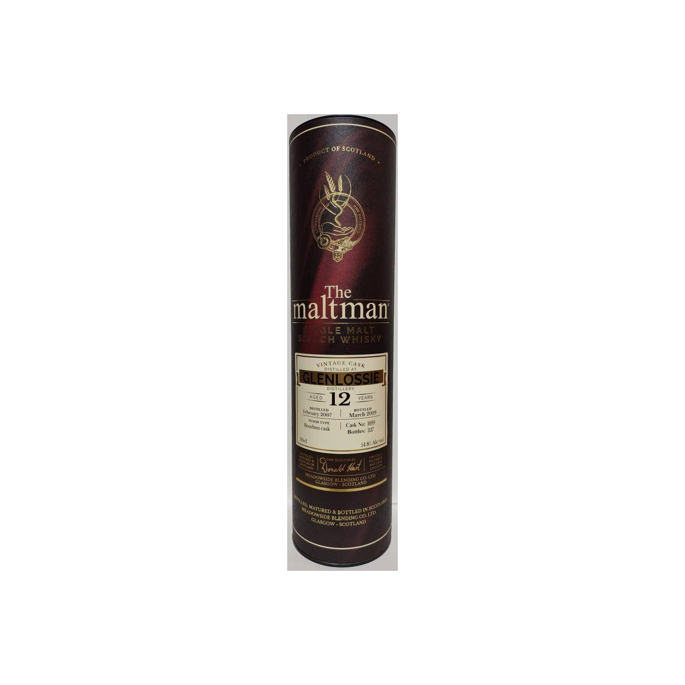 Glenlossie 2007 12 Years Single Malt Whisky 2