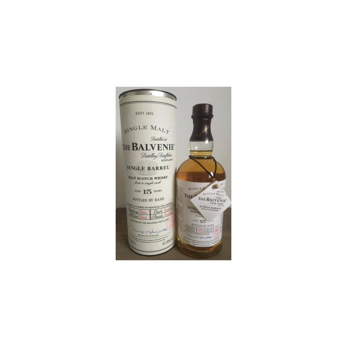 The Balvenie Single Cask 1988 15 Years Single Malt Whisky
