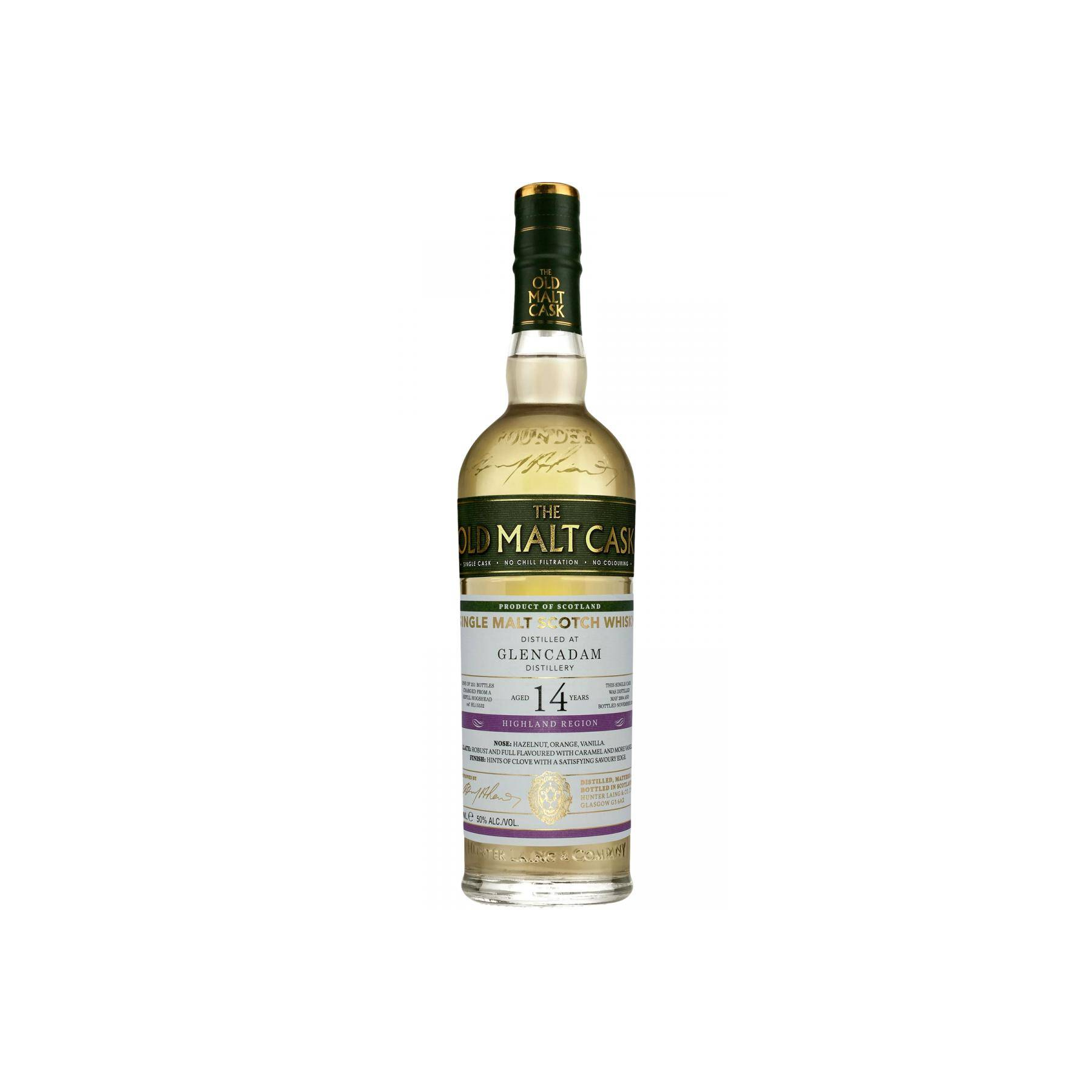 Glencadam Old Malt Cask 2004 14 Years Single Malt Whisky