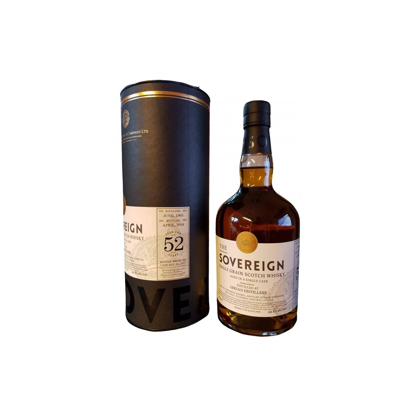 Girvan 1965 52 Years Single Grain Whisky