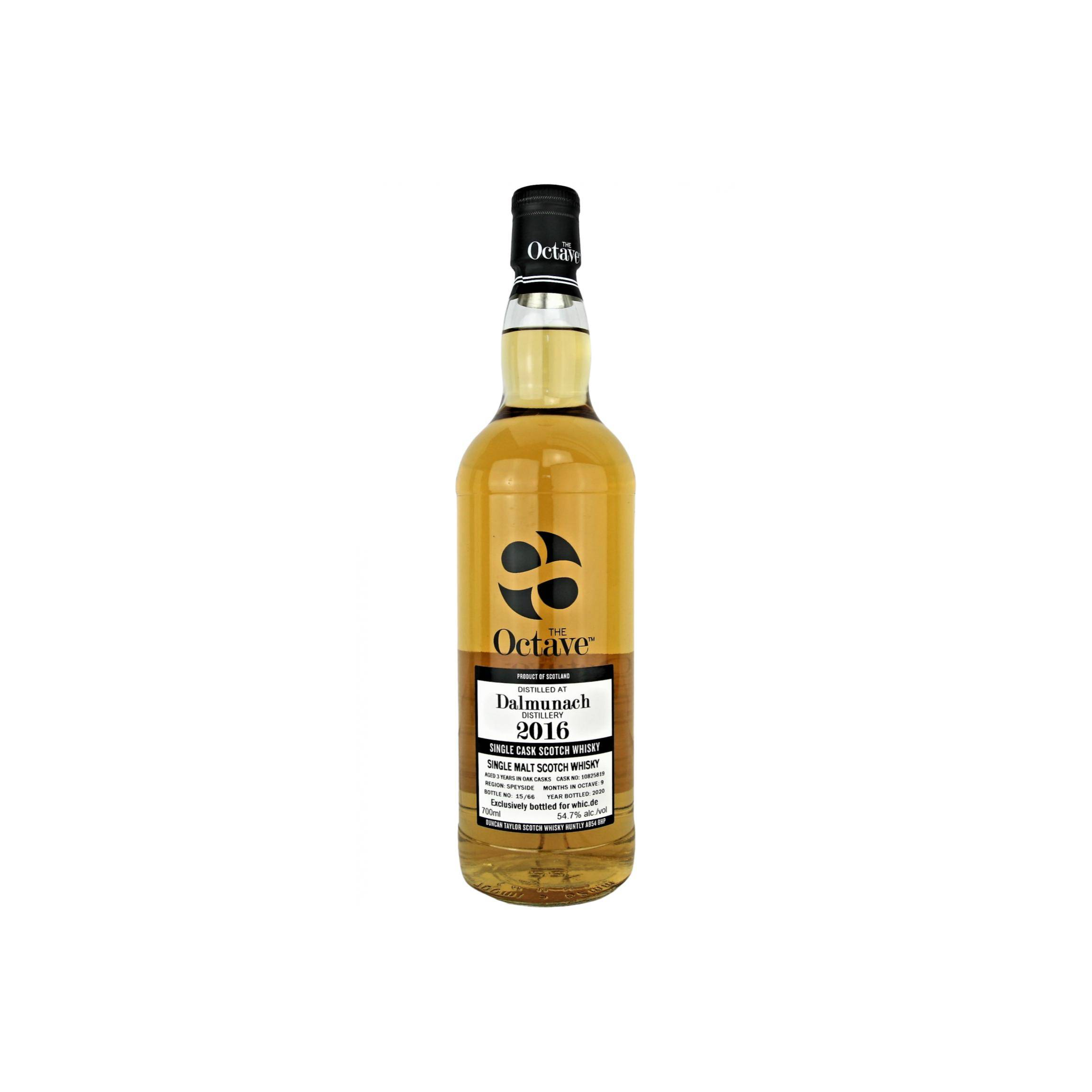 Dalmunach The Octave 2016 3 Years Single Malt Whisky