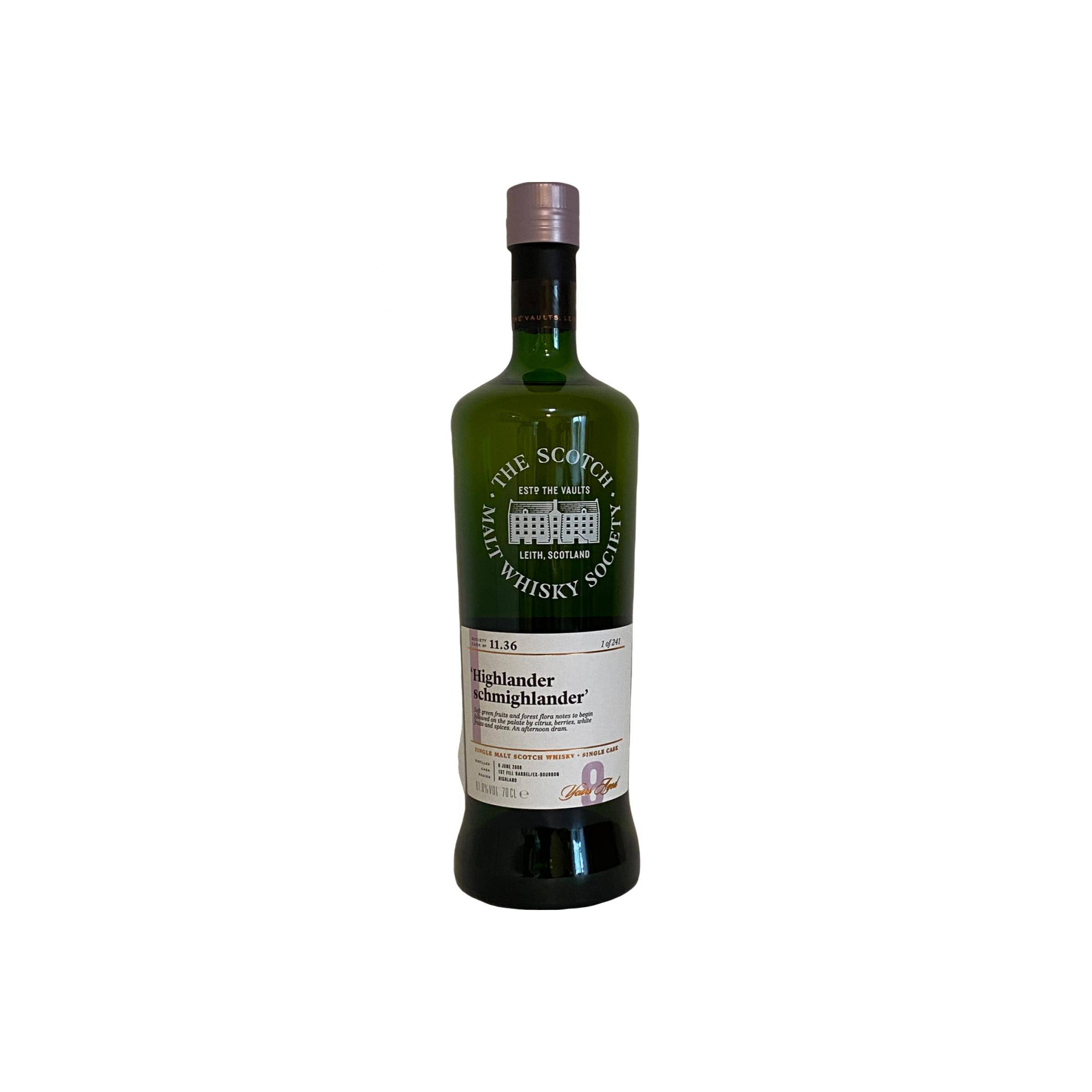The Scotch Malt Whisky Society 2008 9 Years Single Malt Whisky