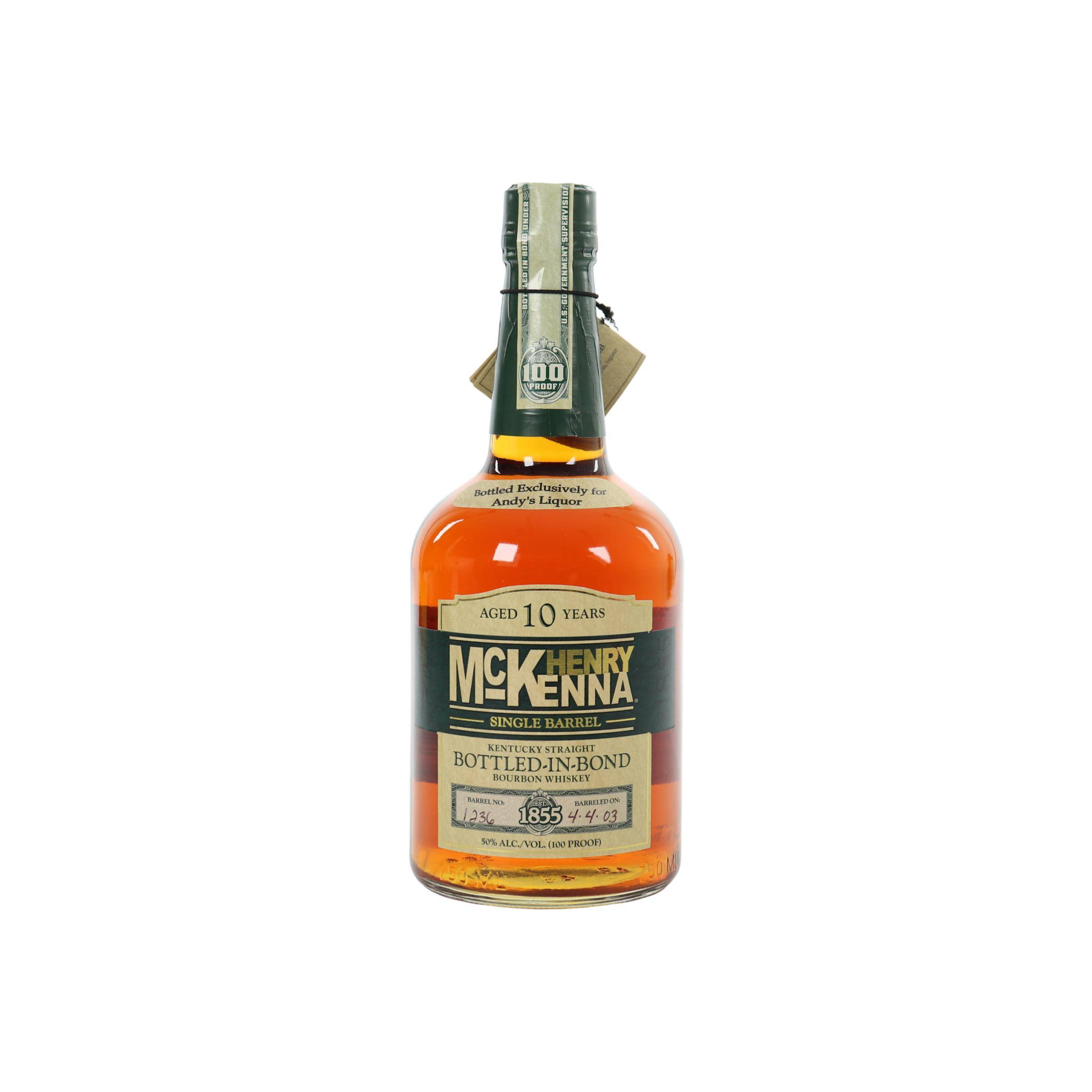 Henry McKenna Single Cask 2003 10 Years Bourbon Whisky