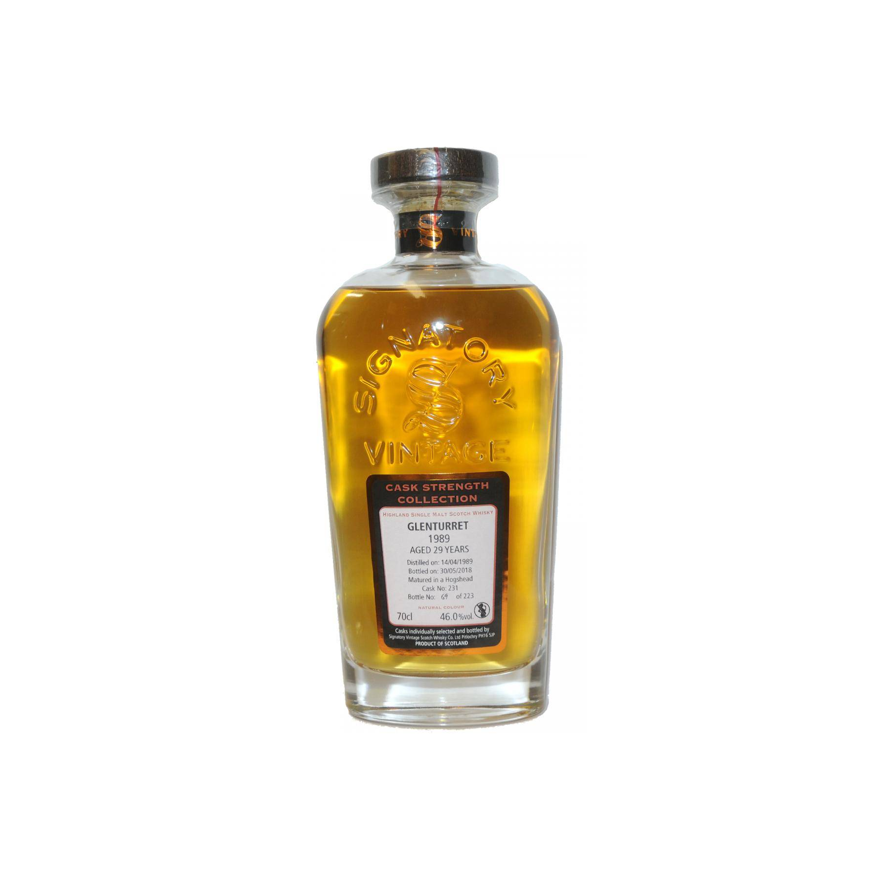 The Glenturret Cask Strength Collection 1989 29 Years Single Malt Whisky