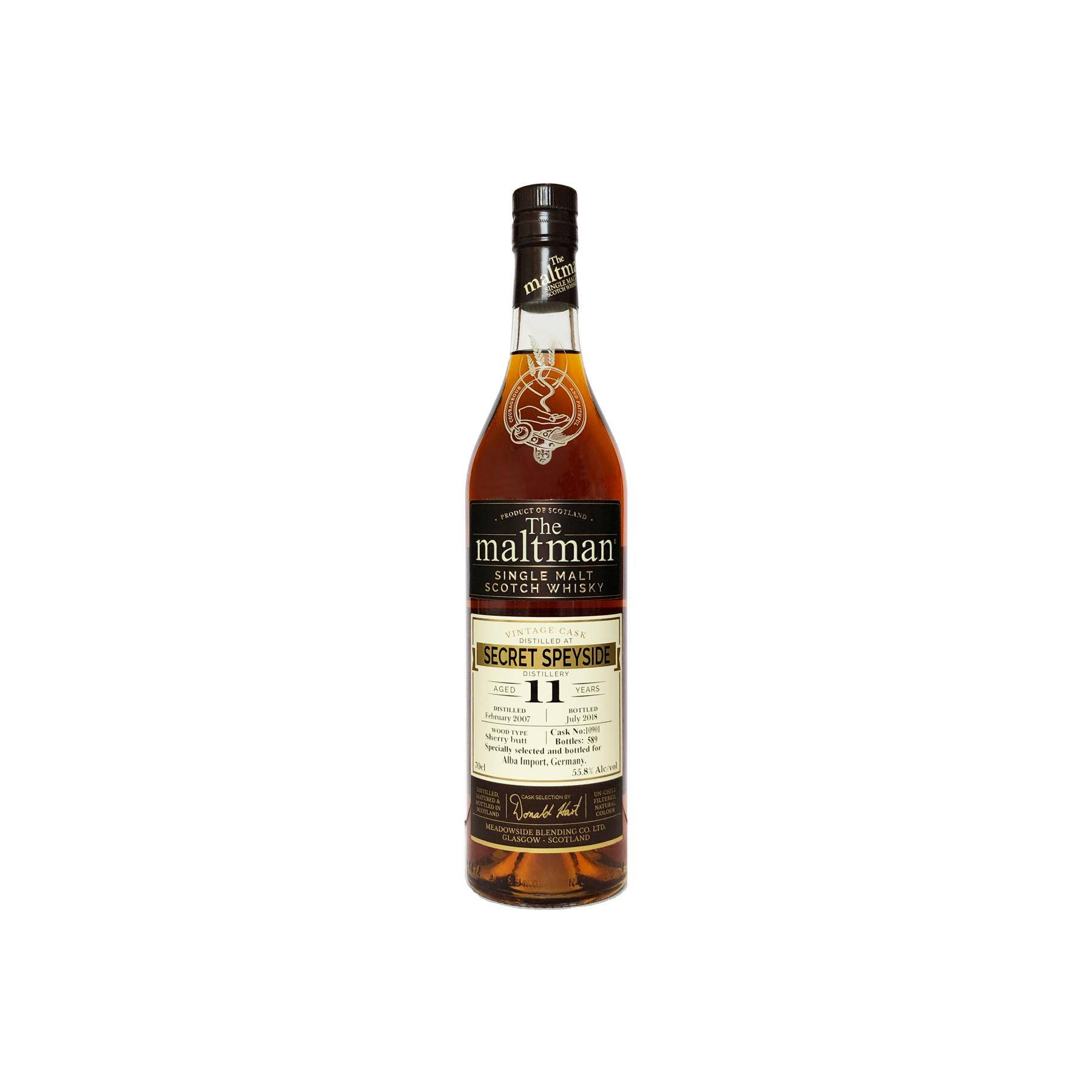 Meadowside Blending 2007 11 Years Single Malt Whisky
