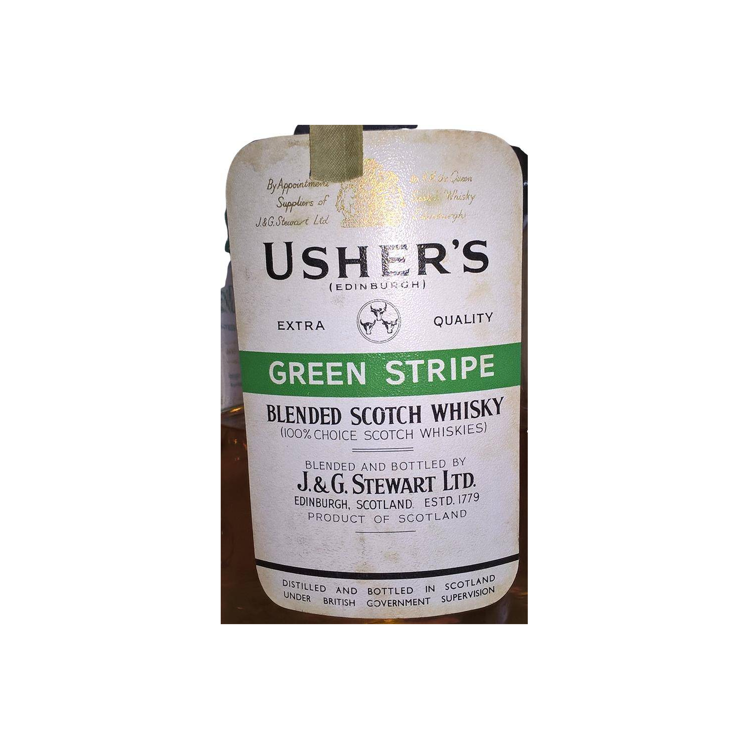 Usher's Green Stripe