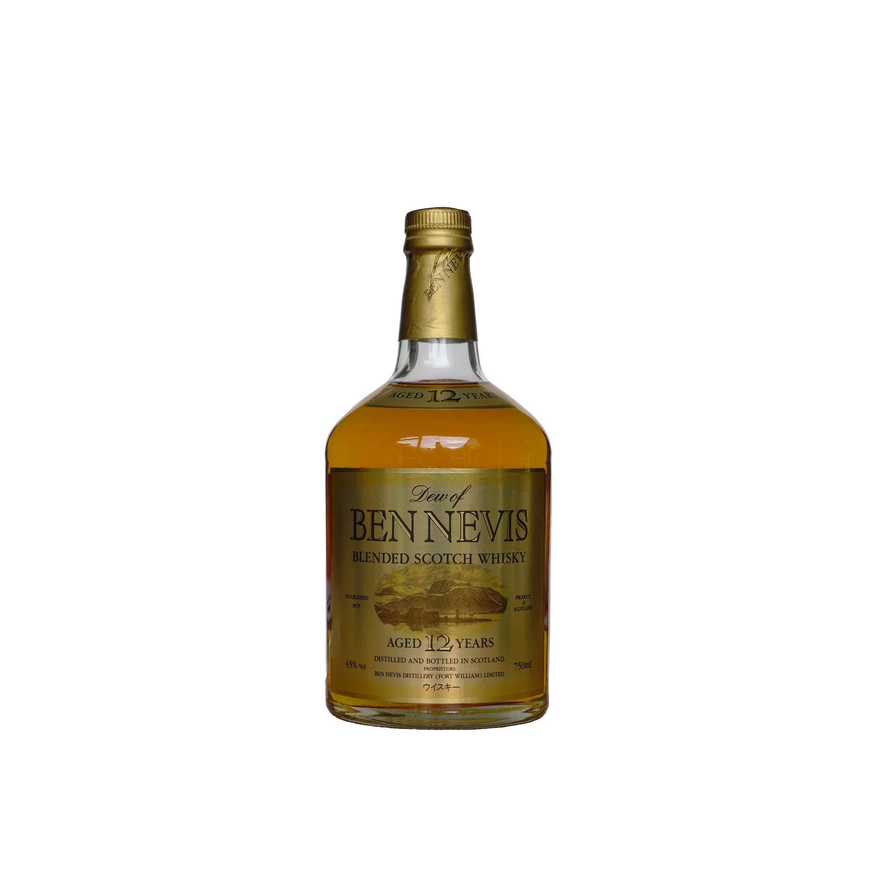 Ben Nevis Blended Scotch Whisky 12 Years Blended Whisky