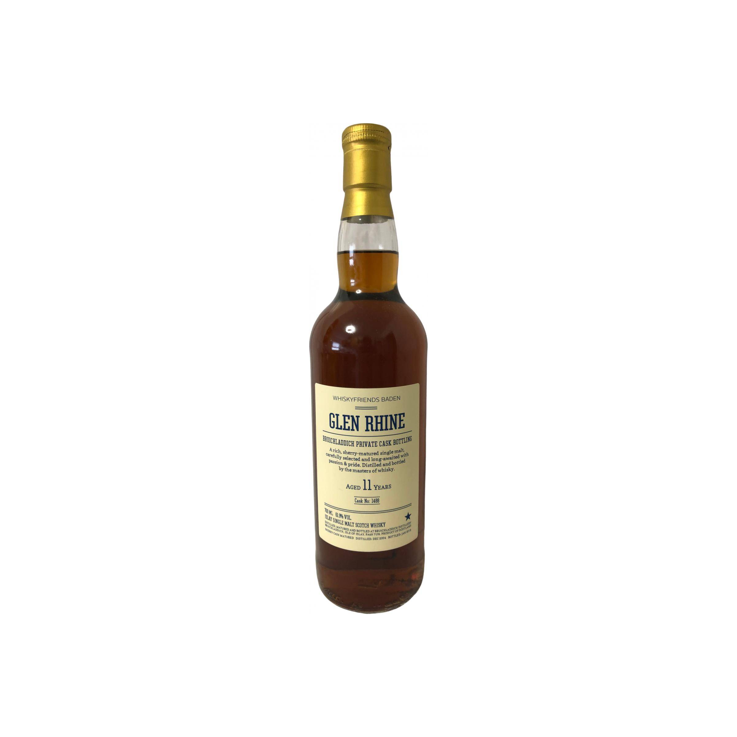 Bruichladdich 2004 11 Years Single Malt Whisky